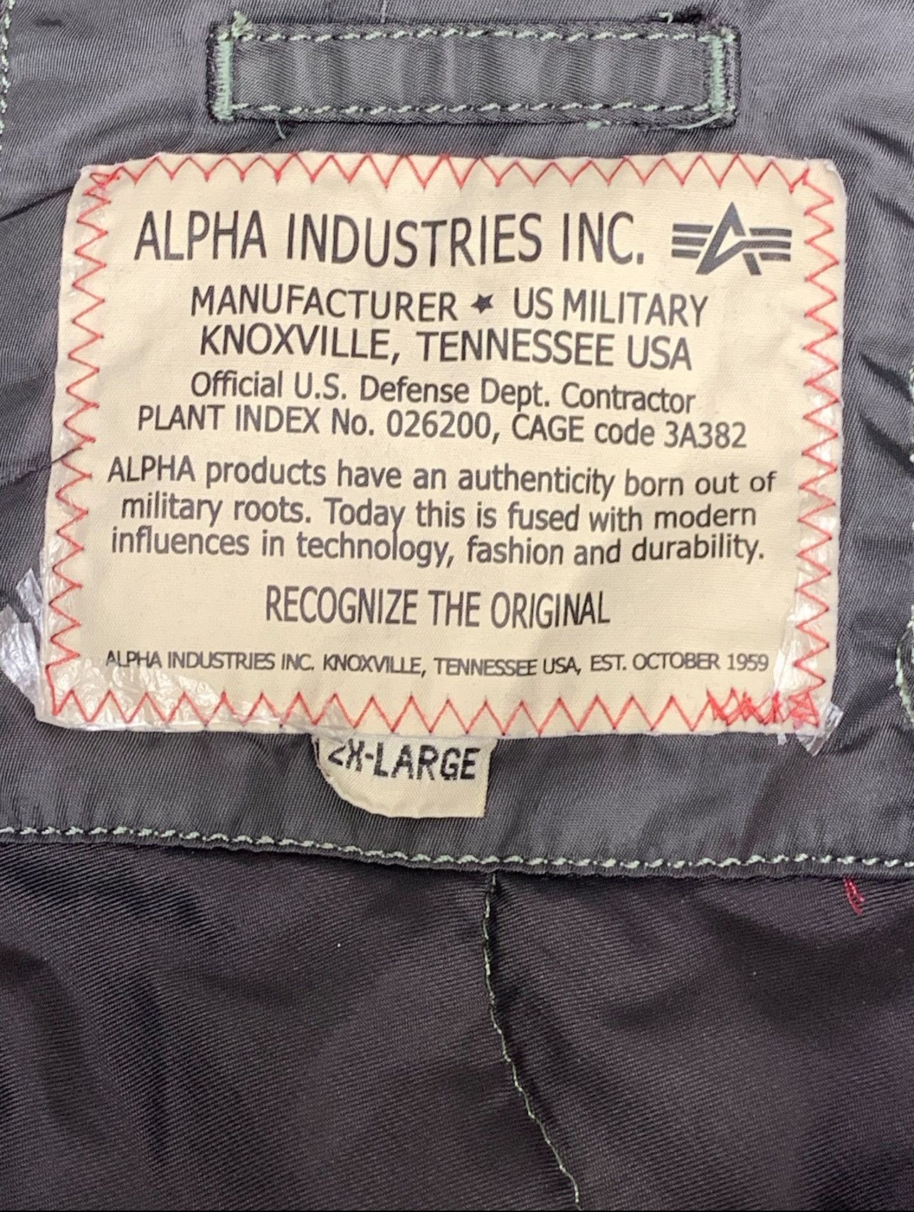 Alpha Industries Vintage Alpha Industries bomber jacket Size US XL / EU 56 / 4 - 8 Thumbnail