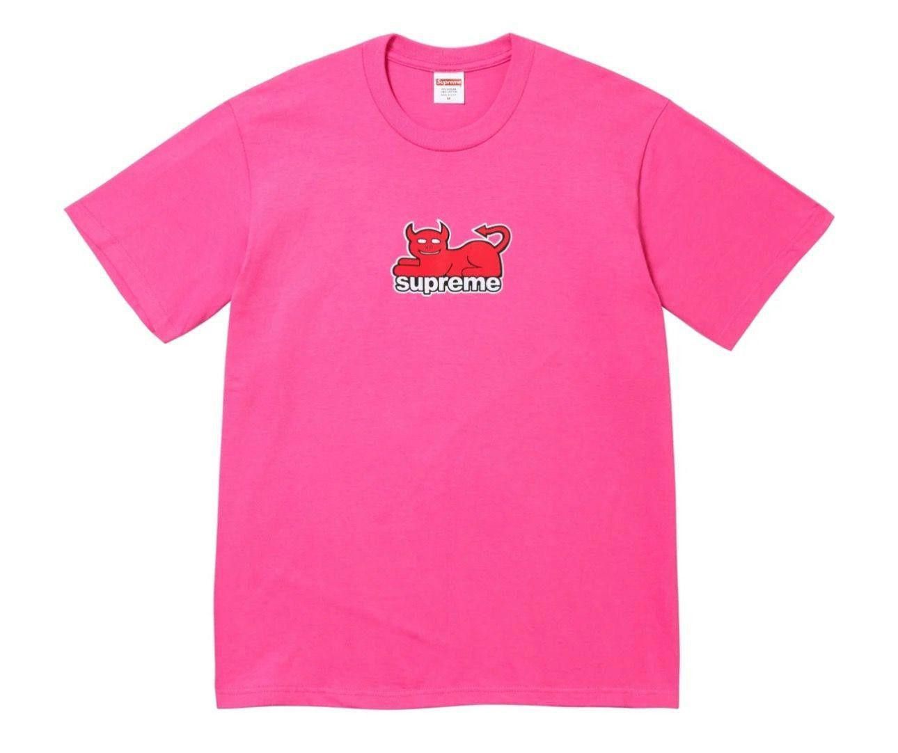 Supreme x Toy Machine Devil Cat Tee Size Small