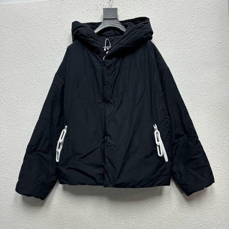 Louis Vuitton Louis Vuitton Black nylon cotton jacket with pocket chain Size US S / EU 44-46 / 1 - 1 Thumbnail