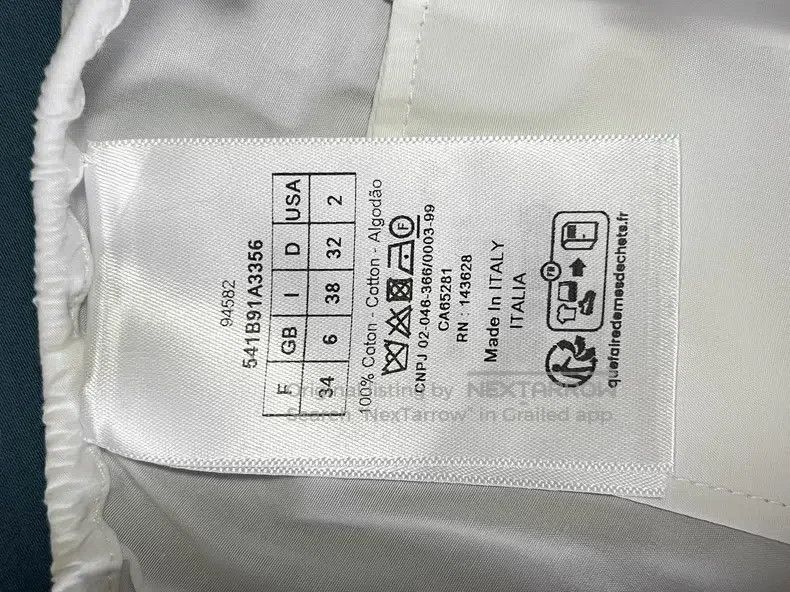 Dior Dior White sleeveless shirt skirt Size XXS / US 00 / IT 34 - 7 Thumbnail