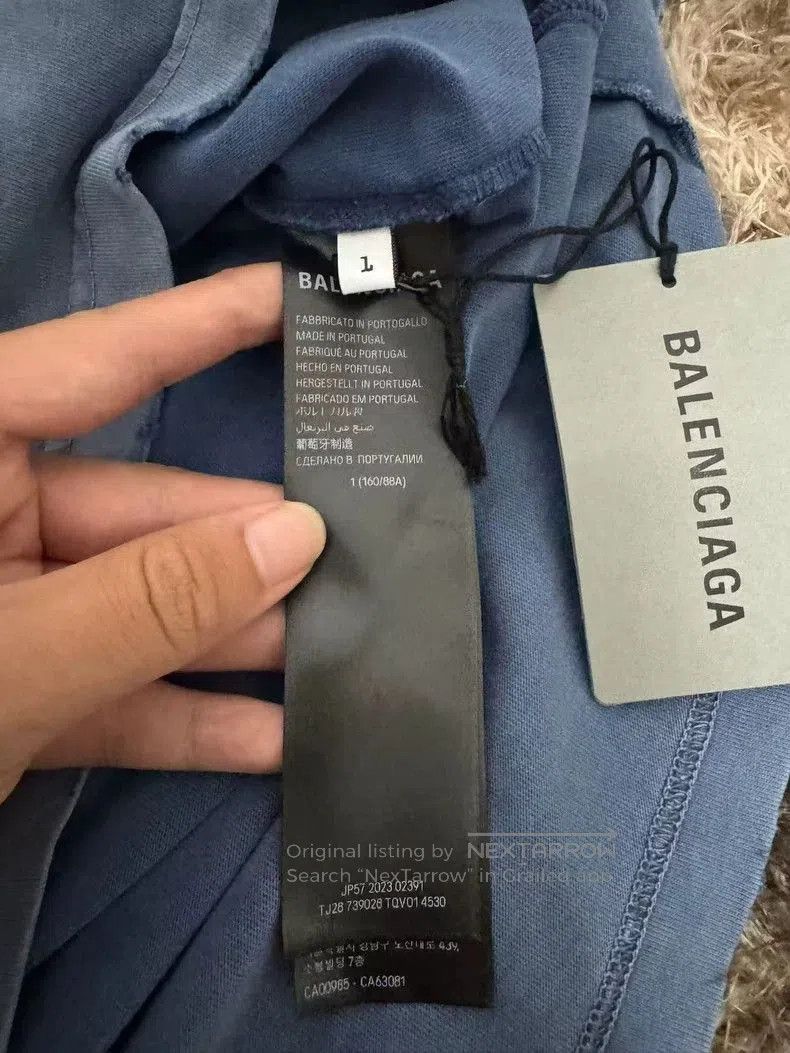 Balenciaga Balenciaga 24ss PARIS Paris Tower MOON blue large profile s Size US S / EU 44-46 / 1 - 3 Thumbnail