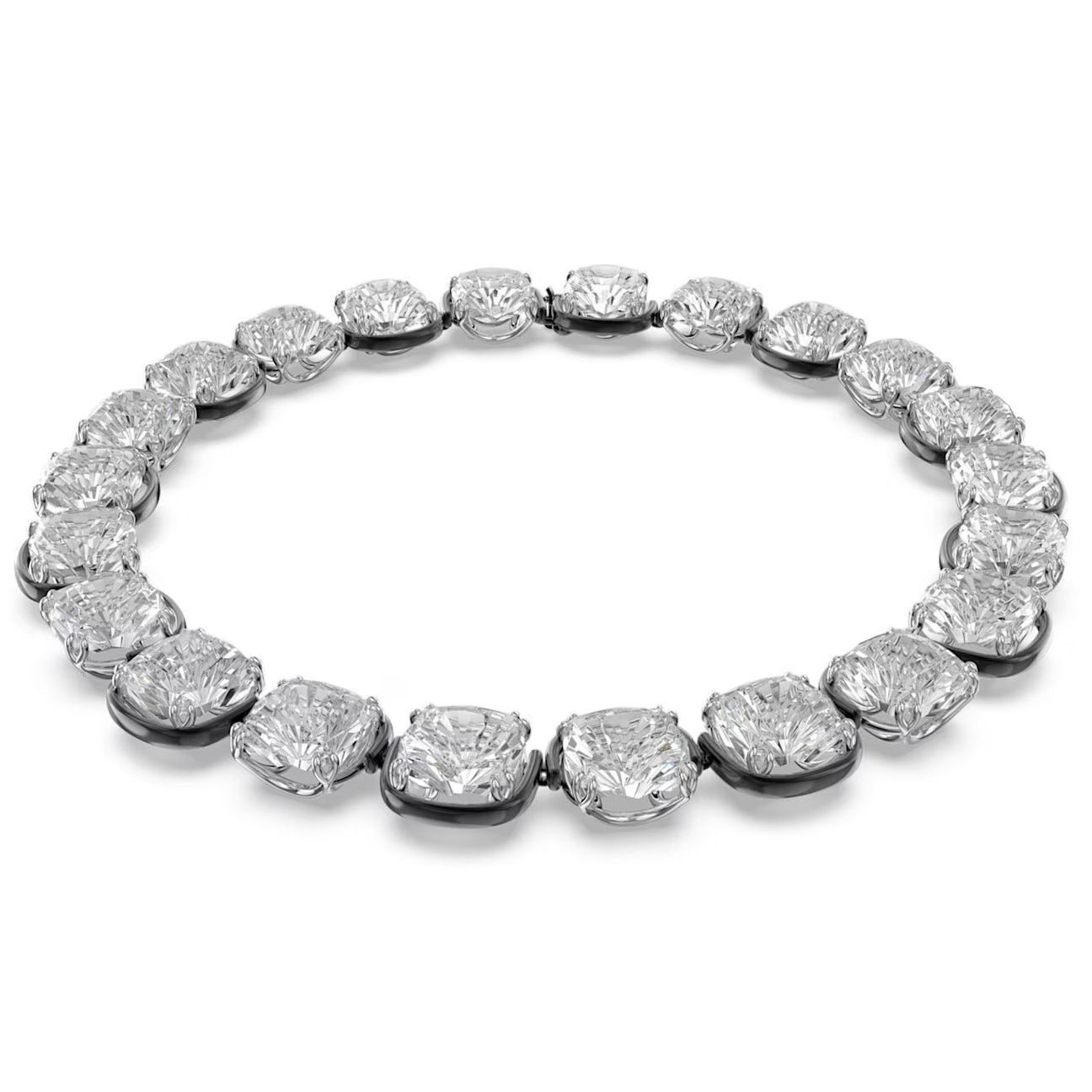 Swarovski Swarovski Harmonia choker Cushion cut, White, Necklace Size ONE SIZE - 7 Thumbnail