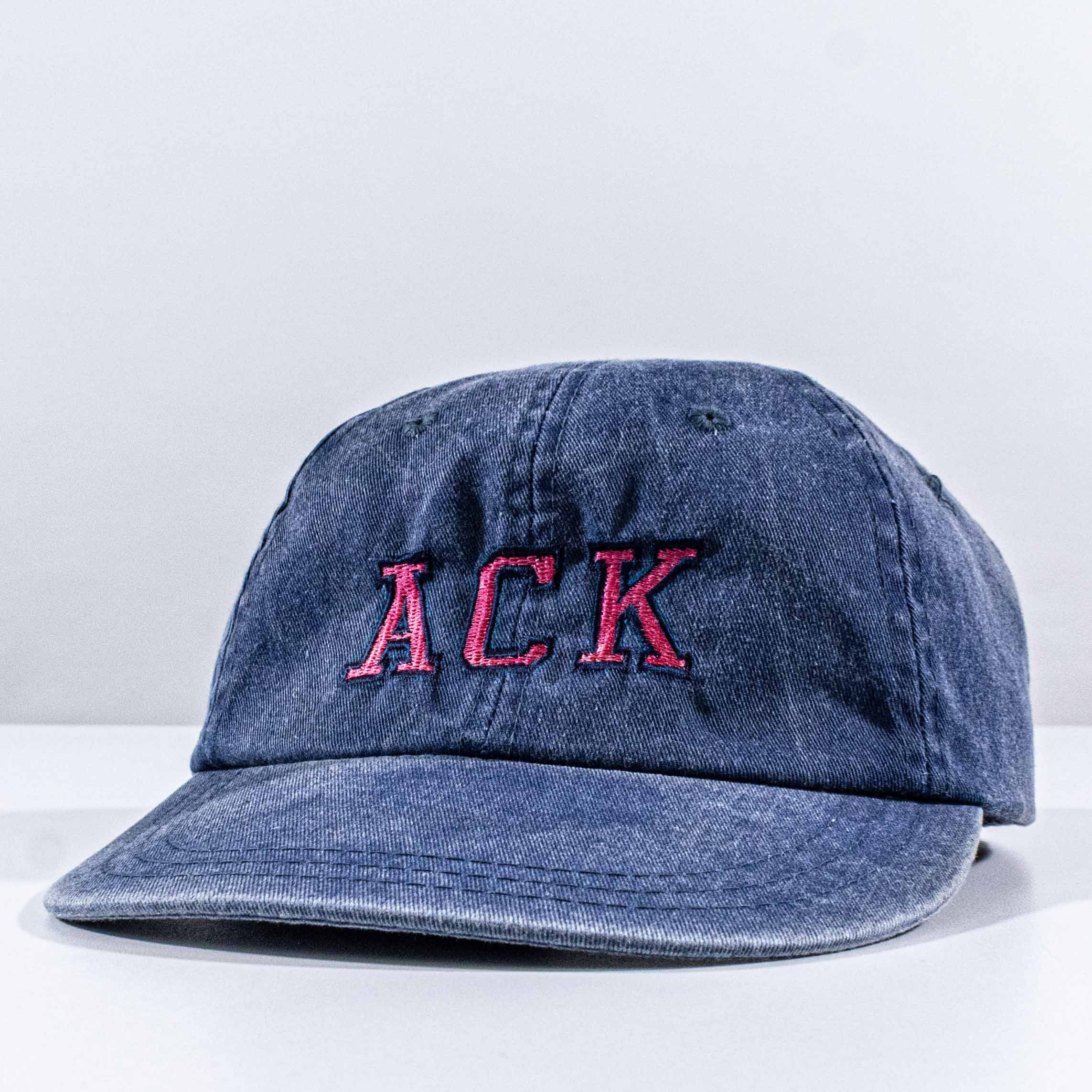 Vintage VTG 90s ACK Nantucket Hat Leather Strap Sun Faded Distressed Size ONE SIZE - 1 Thumbnail