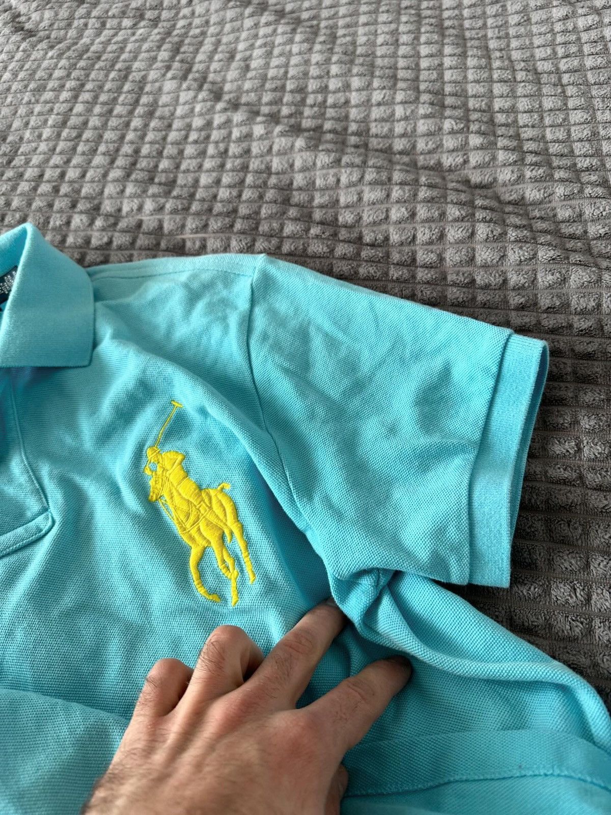 Polo Ralph Lauren × Vintage Vintage polo Ralph Lauren Italy 3 blue logo size M Size US M / EU 48-50 / 2 - 8 Thumbnail