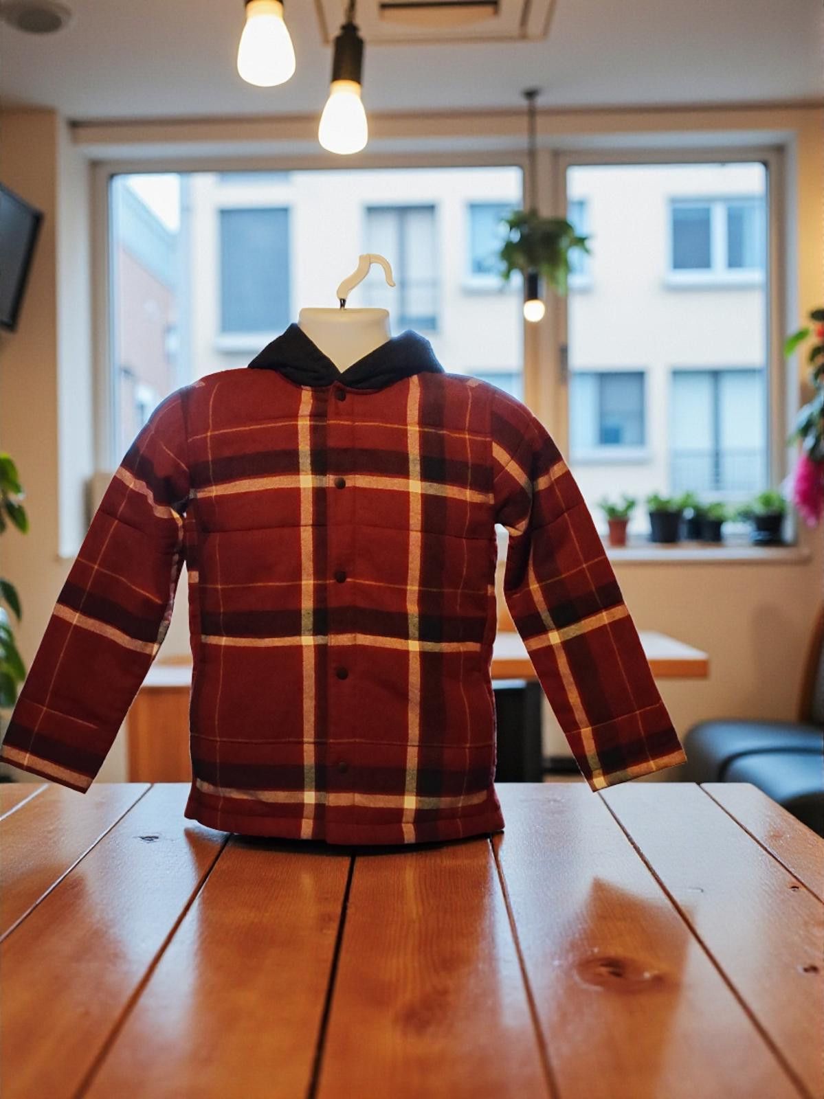 Old Navy Old Navy Boys' Quilted Plaid Puffer Jacket, Large (10-12) Size US L / EU 52-54 / 3 - 3 Thumbnail