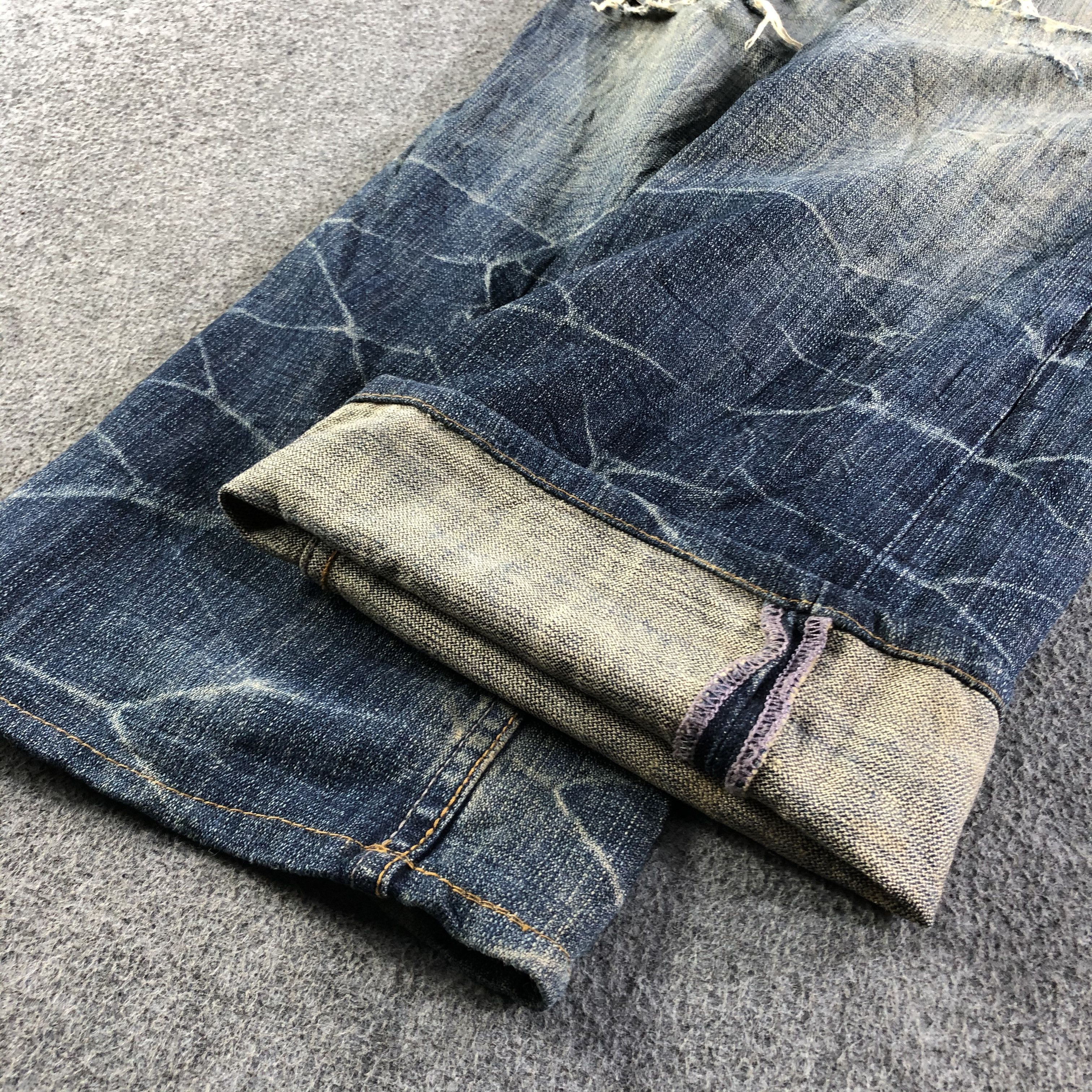 Vintage Vintage Flash Report Jeans-J3878 Size US 35 - 7 Thumbnail