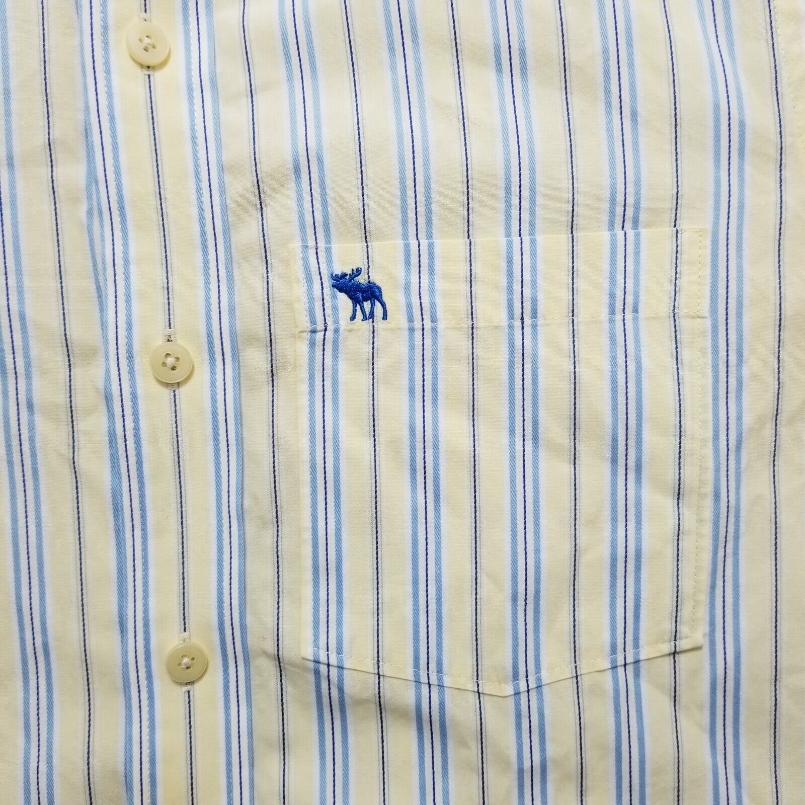 Abercrombie & Fitch Abercrombie & Fitch Shirt Mens Medium Long Sleeve Size US M / EU 48-50 / 2 - 7 Thumbnail