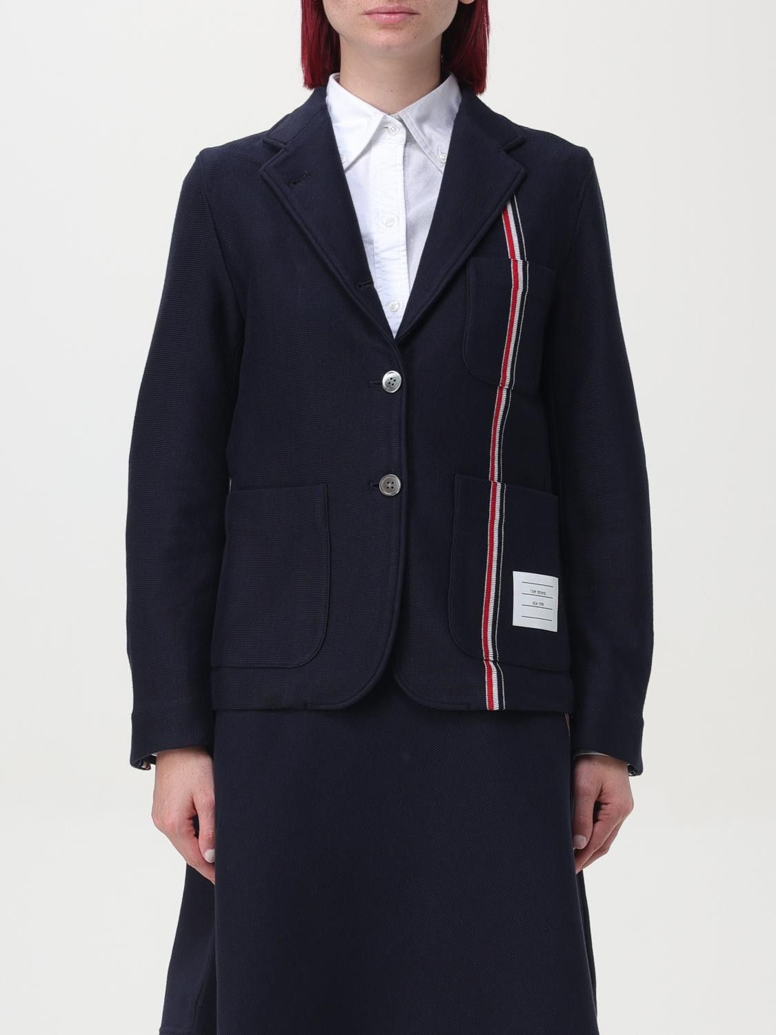 o1s22i1n0924 Single-Breasted Cotton Knit Jacket
