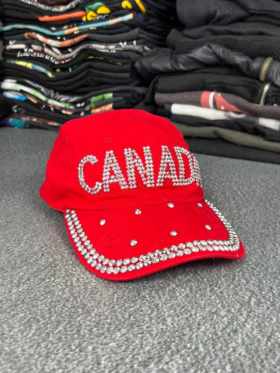Hysteric Glamour Y2K Canada Rhinestones Logo Glamour Cap Size ONE SIZE - 1 Thumbnail