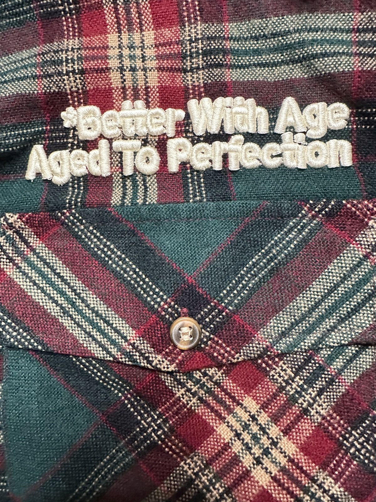 Better With Age Better With Age Muir Repair Flannel Shirt Green Multi Size US L / EU 52-54 / 3 - 4 Thumbnail