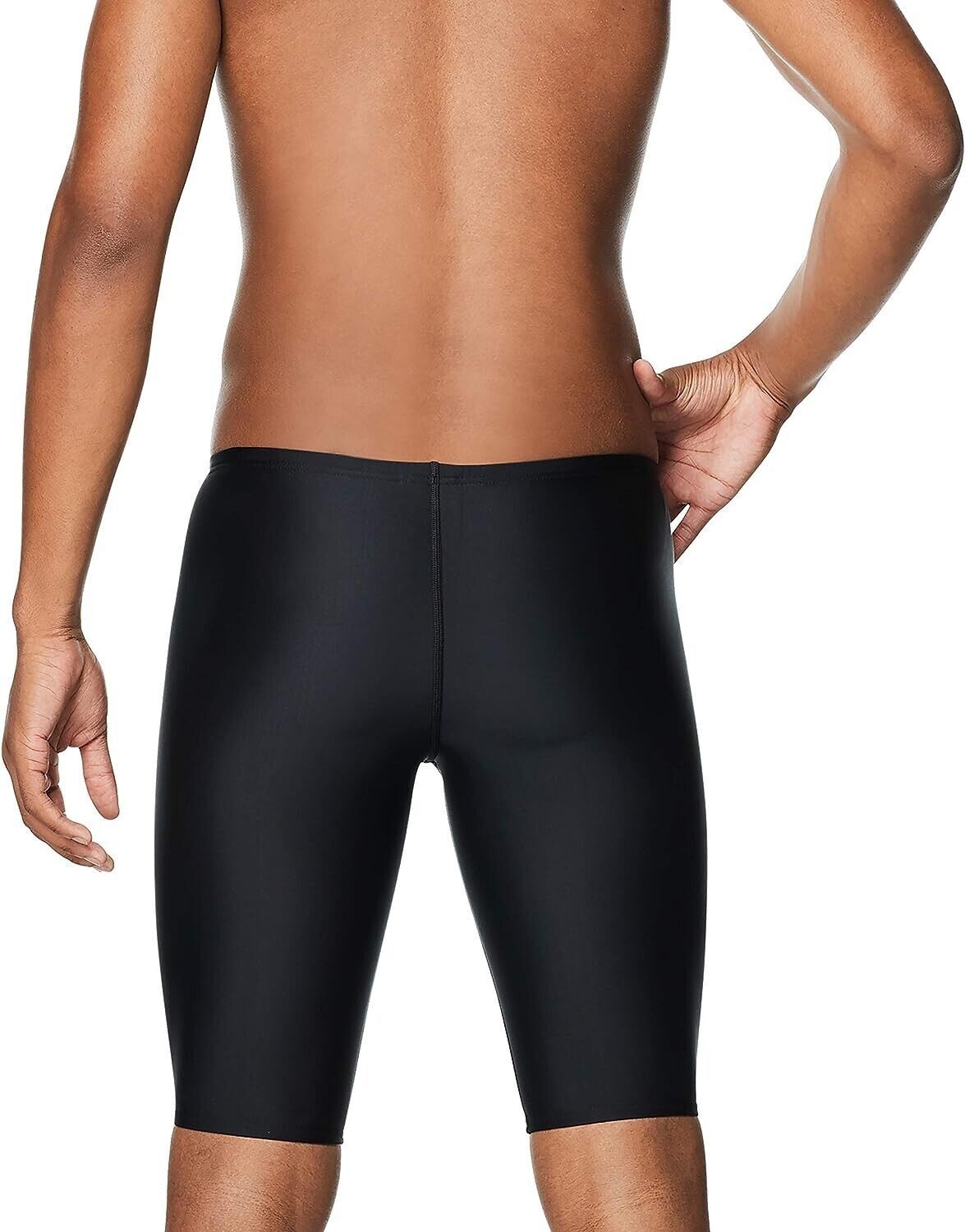 Speedo NEW Speedo Men's Swimsuit Jammer ProLT Solid, Speedo Black, Size US 30 / EU 46 - 2 Thumbnail