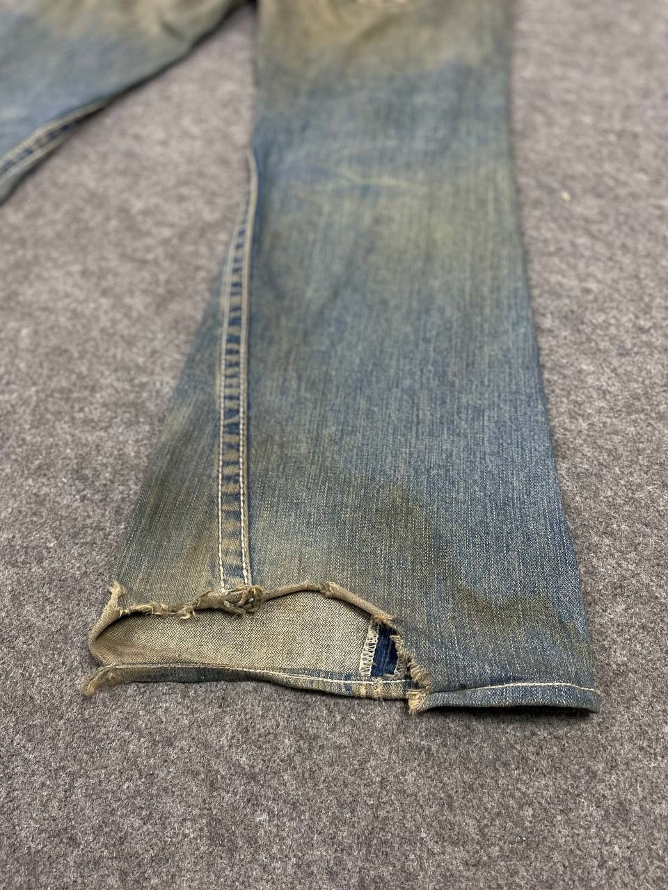 True Religion vintage true religion bootcut distressed denim made in usa Size US 34 / EU 50 - 7 Thumbnail