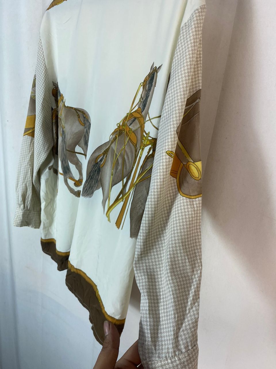 Other Unbrand overprint button up shirt Size L / US 10 / IT 46 - 7 Thumbnail