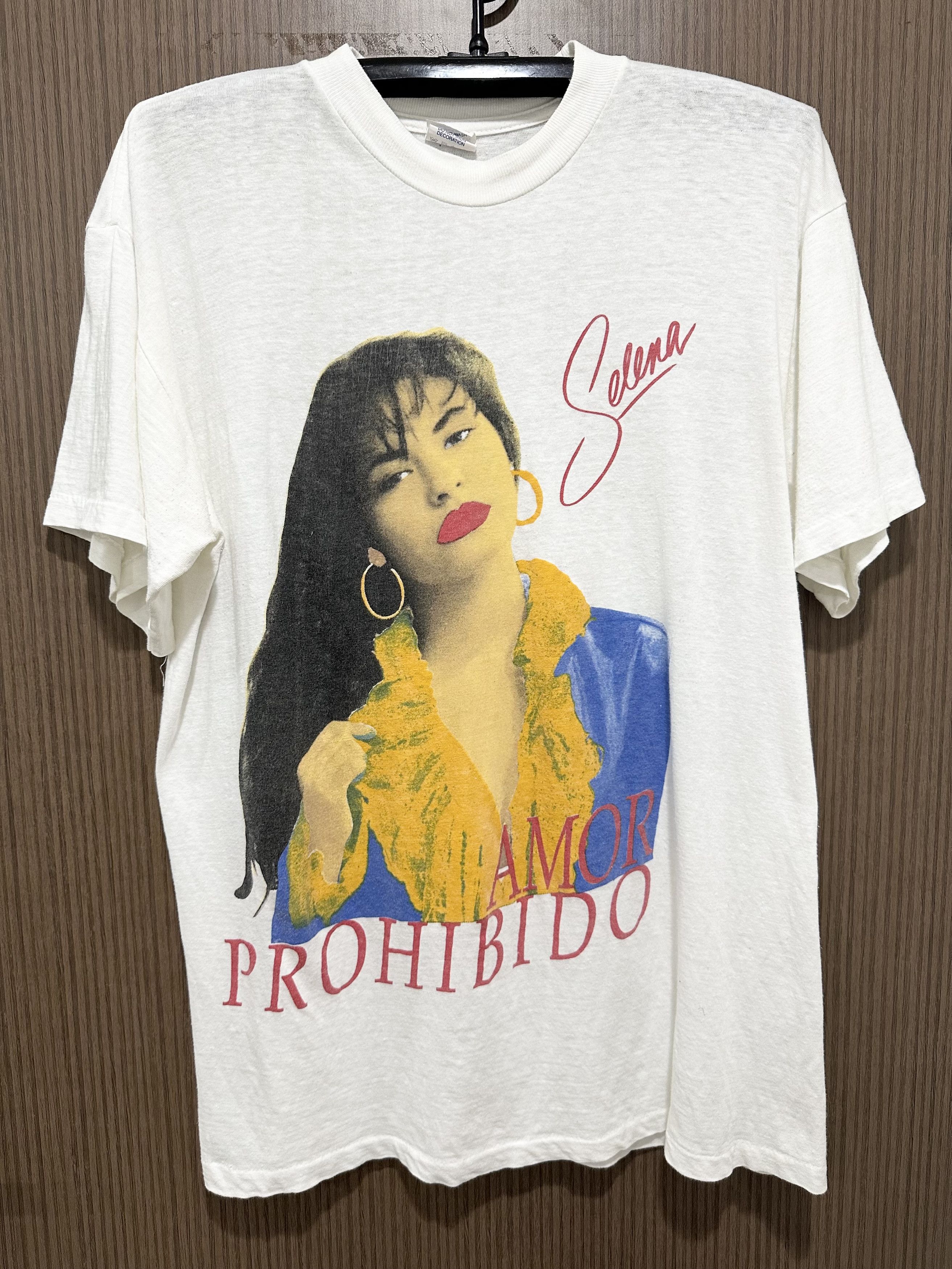 Rap Tees × Vintage Vintage 90's Selena Size US XL / EU 56 / 4 - 1 Thumbnail