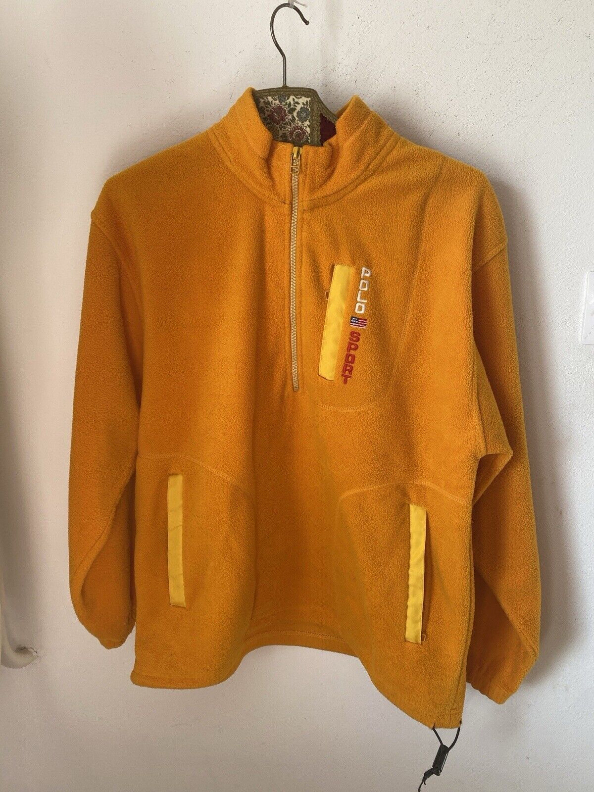 Ralph Lauren × Vintage Ralph Lauren Fleece Jumper 1/4 Zipper Size M B25 Size US M / EU 48-50 / 2 - 1 Thumbnail