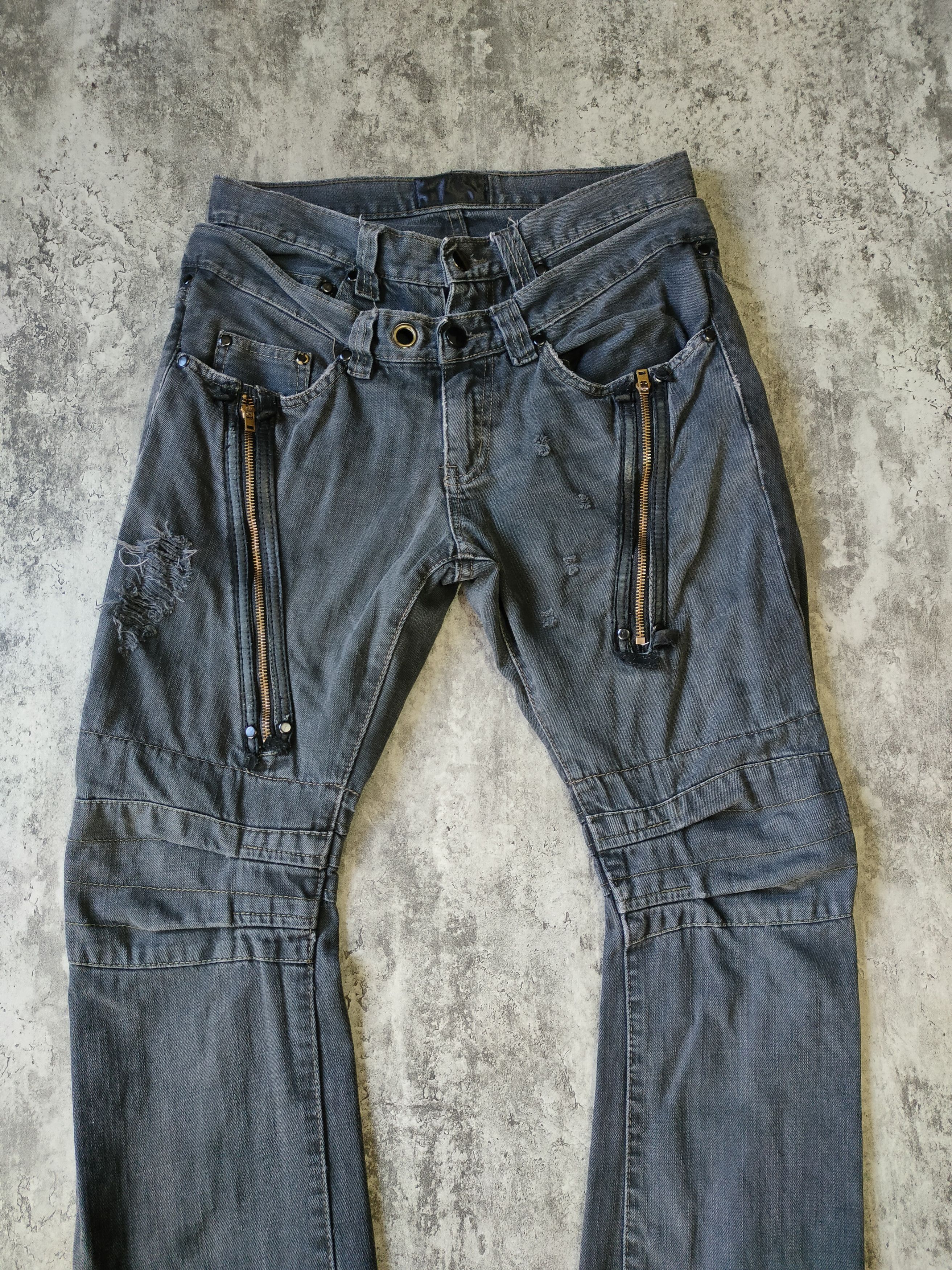 Hysteric Glamour Paper Double Weist Multipocket jeans Size US 31 - 4 Thumbnail