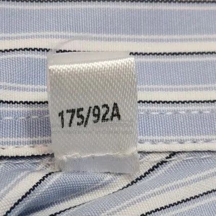Givenchy Givenchy Striped Cotton Badge Short-Sleeve Shirt. Size US L / EU 52-54 / 3 - 5 Thumbnail