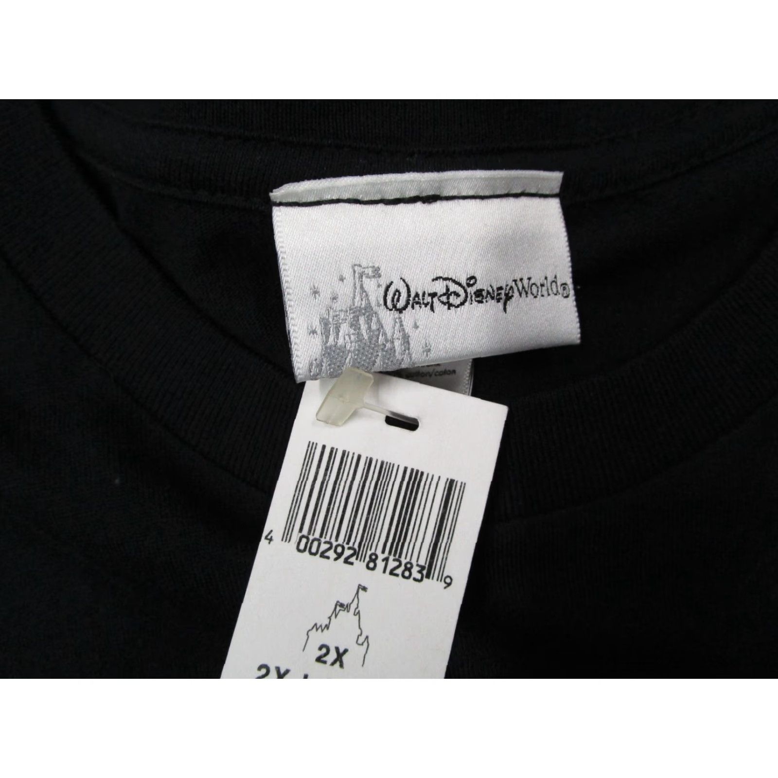 Vintage Walt Disney World Epcot World Showcase Shirt Mens 2XL XXL Black Paris France Size US XXL / EU 58 / 5 - 3 Thumbnail
