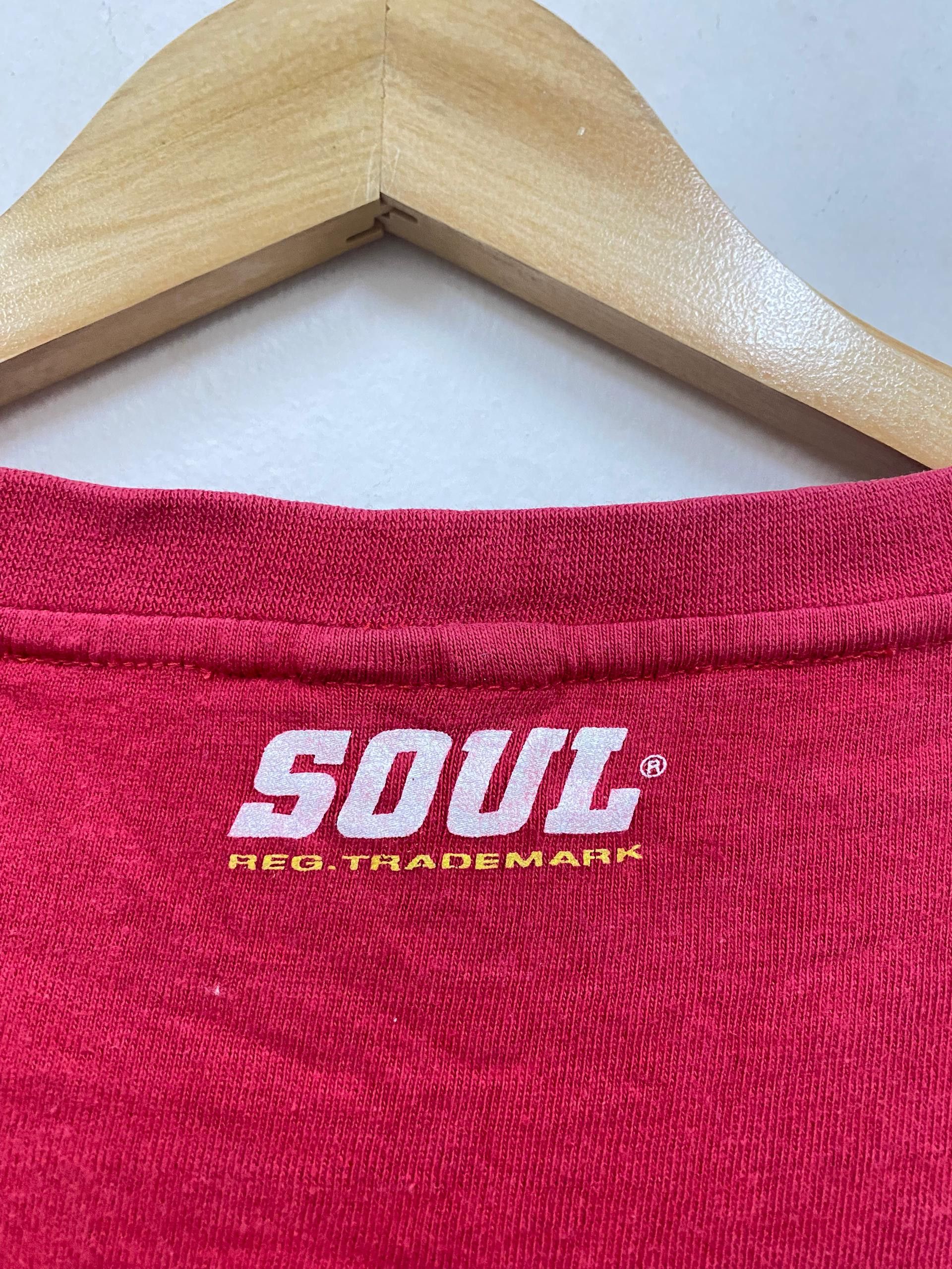 Vintage Vintage SOUL Streetwear t shirt skateboard Size US XL / EU 56 / 4 - 6 Thumbnail