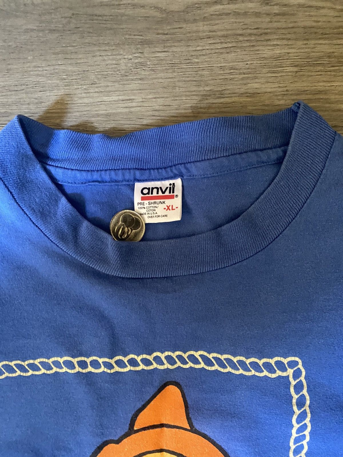 Vintage Vintage 90s made in USA wizard of oz charachter t shirt Size US L / EU 52-54 / 3 - 5 Thumbnail