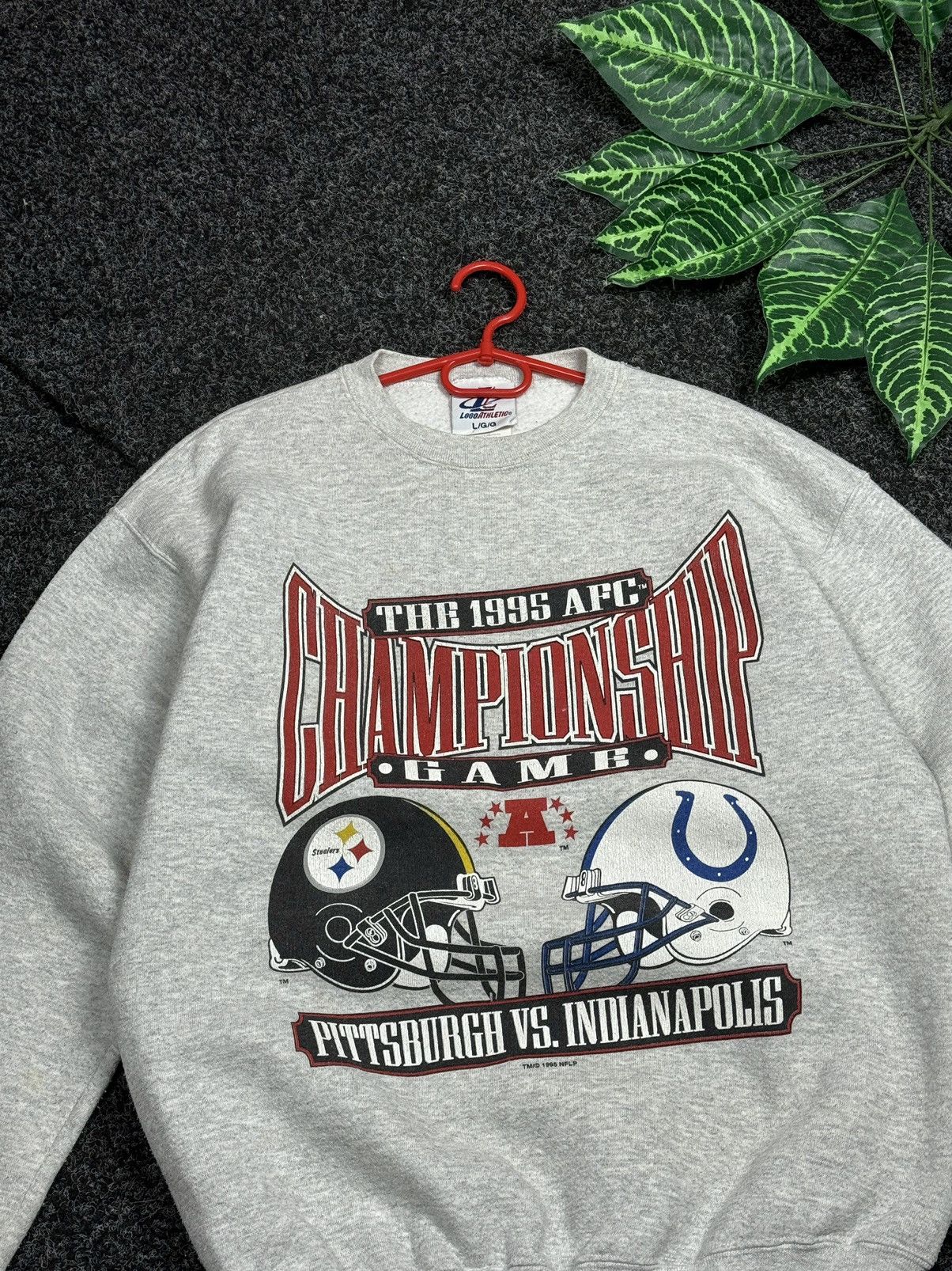 Other Vintage Sweatshirt 1995 Championship Pittsburg Indianapolis Size US L / EU 52-54 / 3 - 4 Thumbnail
