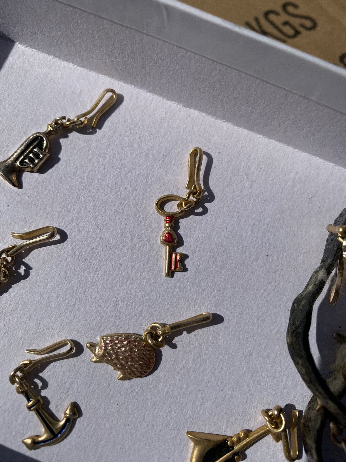 Jewelry × Vintage Vintage 1976 Charm Bracelet – Musical & Nautical Theme Size ONE SIZE - 3 Thumbnail