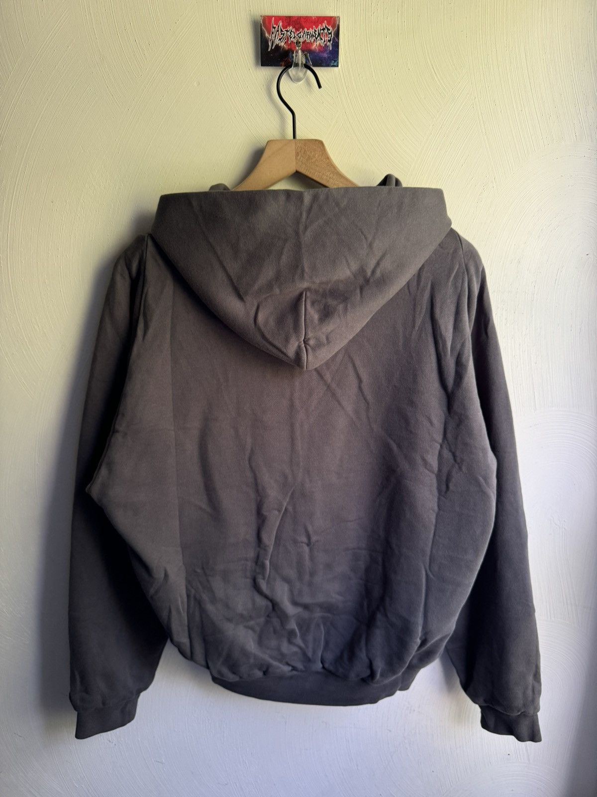 Balenciaga × Gap × Kanye West Yeezy Gap Balenciaga Zip Up Hoodie Dark Grey UNRELEASED Size US M / EU 48-50 / 2 - 7 Thumbnail