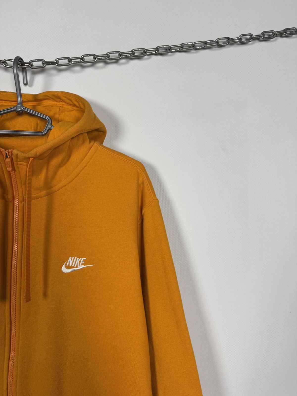 Nike Men’s Nike Sportswear Fleece Full Zip Hoodie Orange Size XL Size US XL / EU 56 / 4 - 2 Thumbnail
