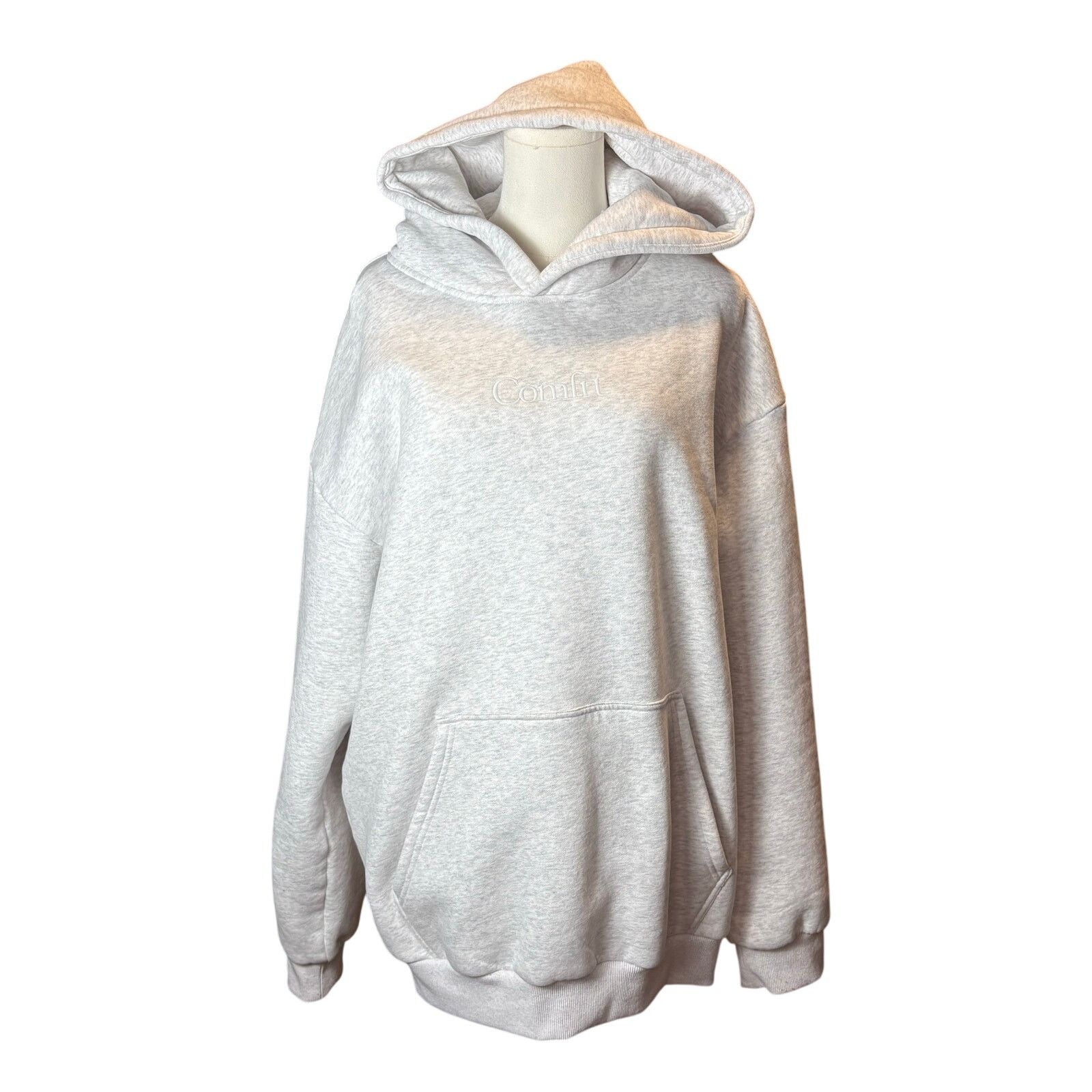 Other NEW Minimalist Comfrt Hoodie - Unisex Large Grey Size US L / EU 52-54 / 3 - 1 Thumbnail