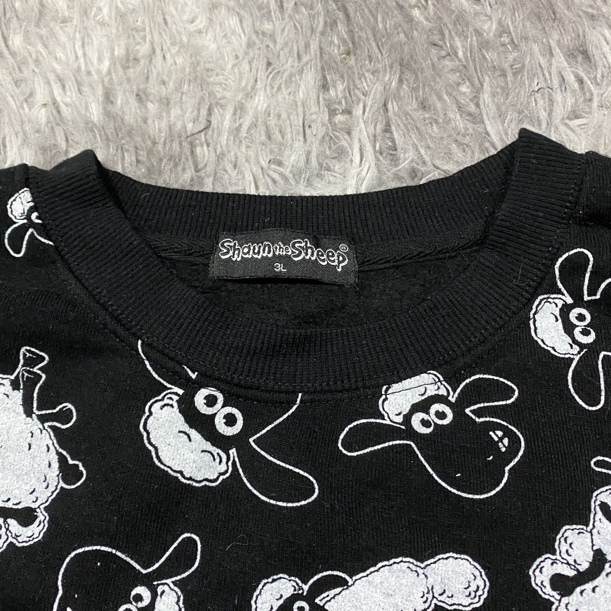 Vintage Fullprint shaun the sheep movie sweater cartoon Size US XXL / EU 58 / 5 - 4 Thumbnail
