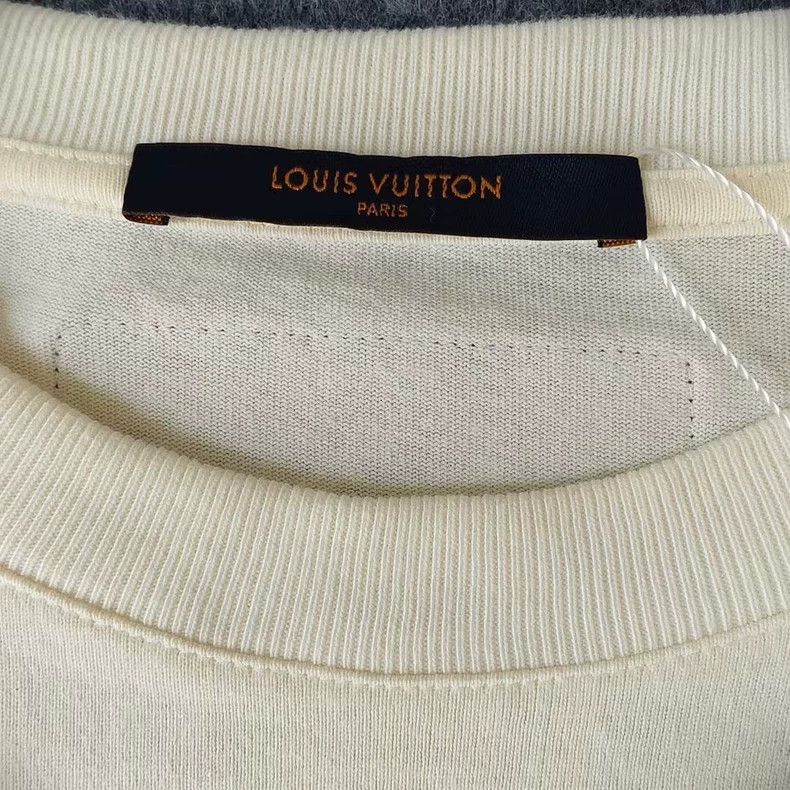 Louis Vuitton Louis Vuitton White 2054 plane full print short sleeve Size US L / EU 52-54 / 3 - 4 Thumbnail