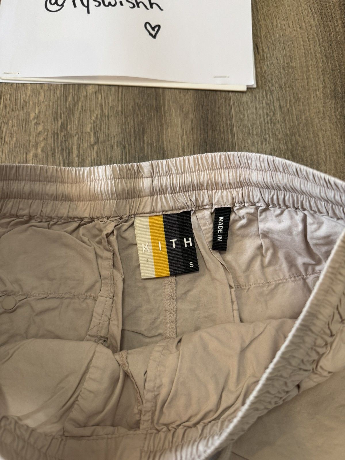 Kith Kith Tan Double Front Pocket Shorts Size US 30 / EU 46 - 2 Thumbnail