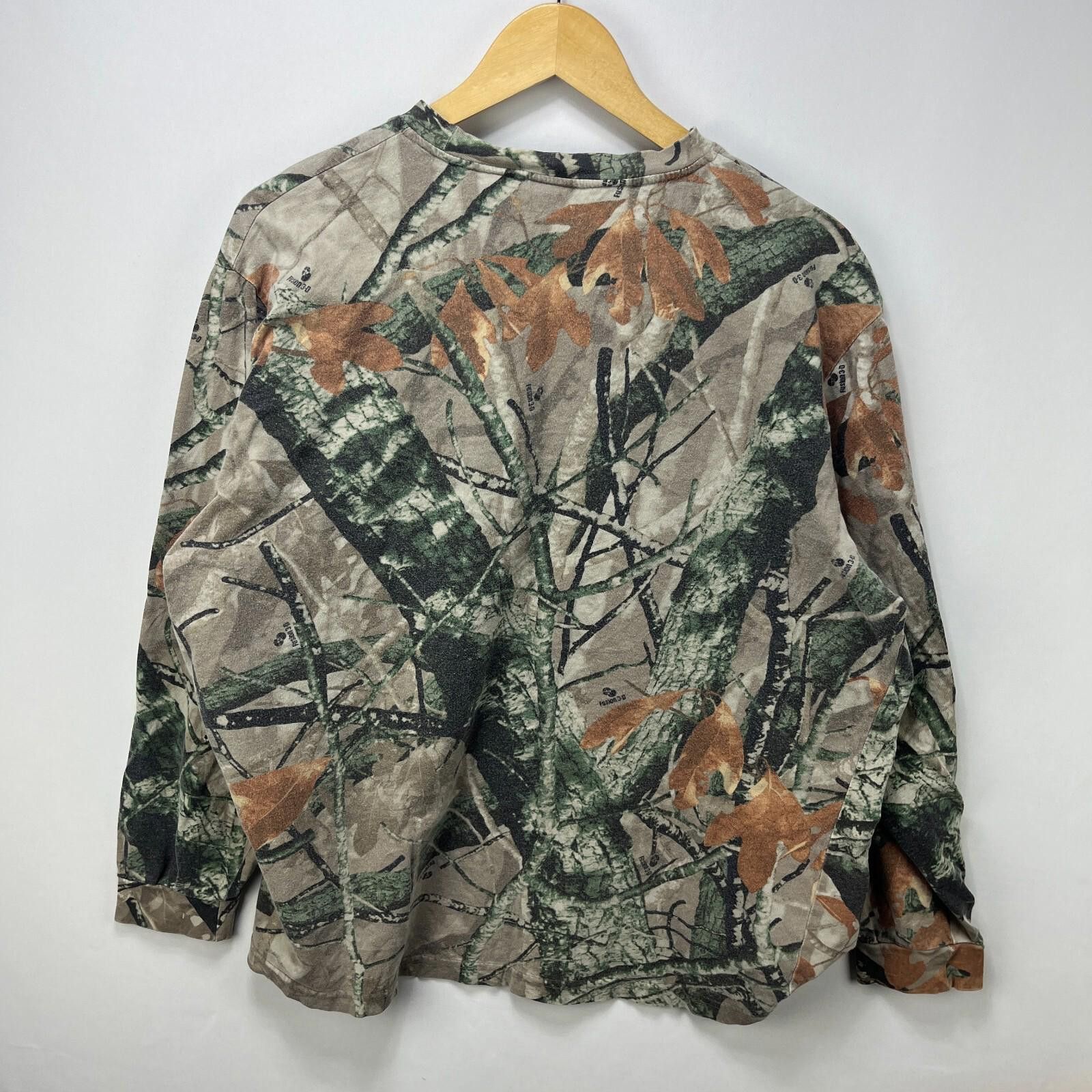 Vintage Vintage Realtree Camo Long Sleeve Shirt XL Size US XL / EU 56 / 4 - 9 Thumbnail