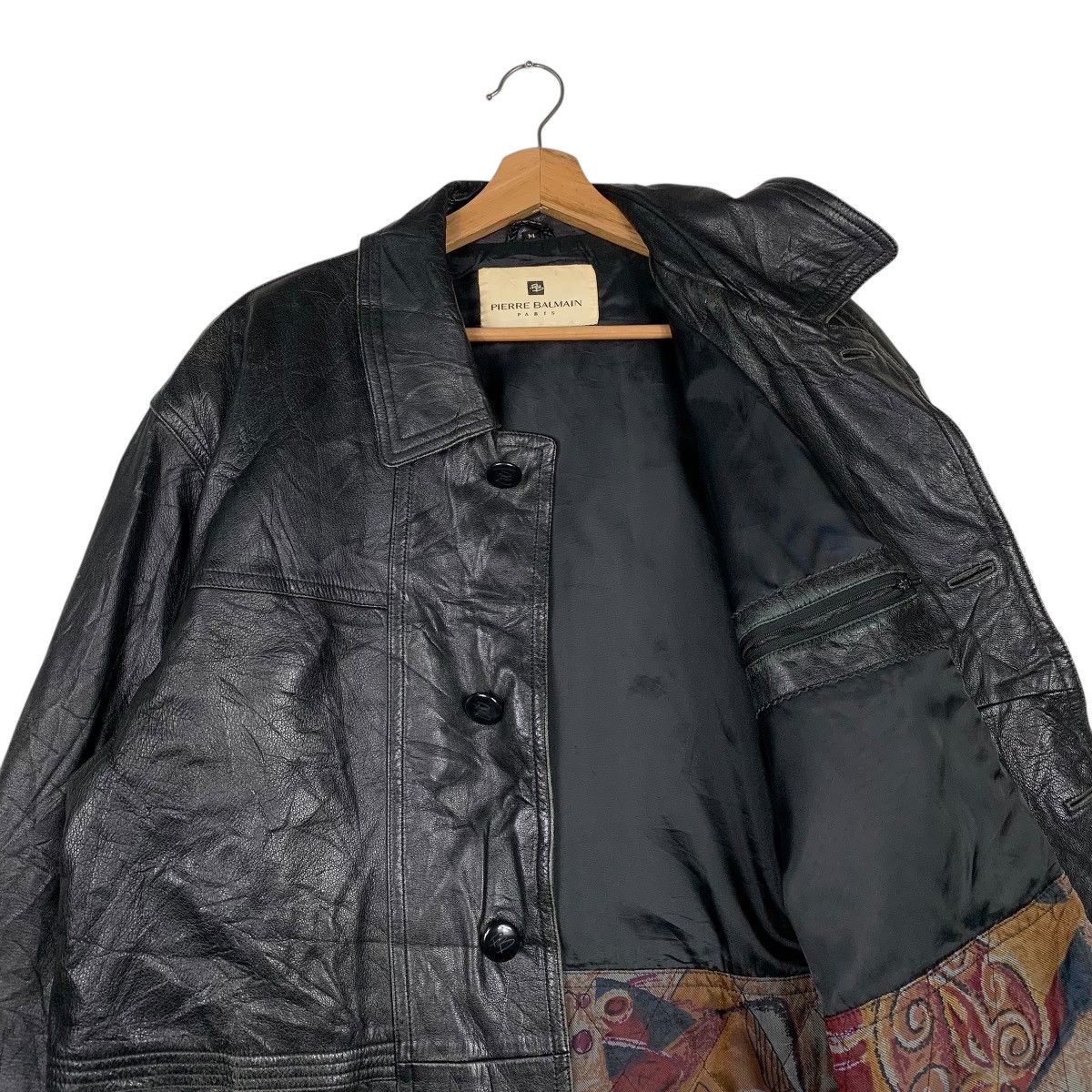 Pierre Balmain Pierre Balmain Leather Jacket Size US M / EU 48-50 / 2 - 10 Thumbnail