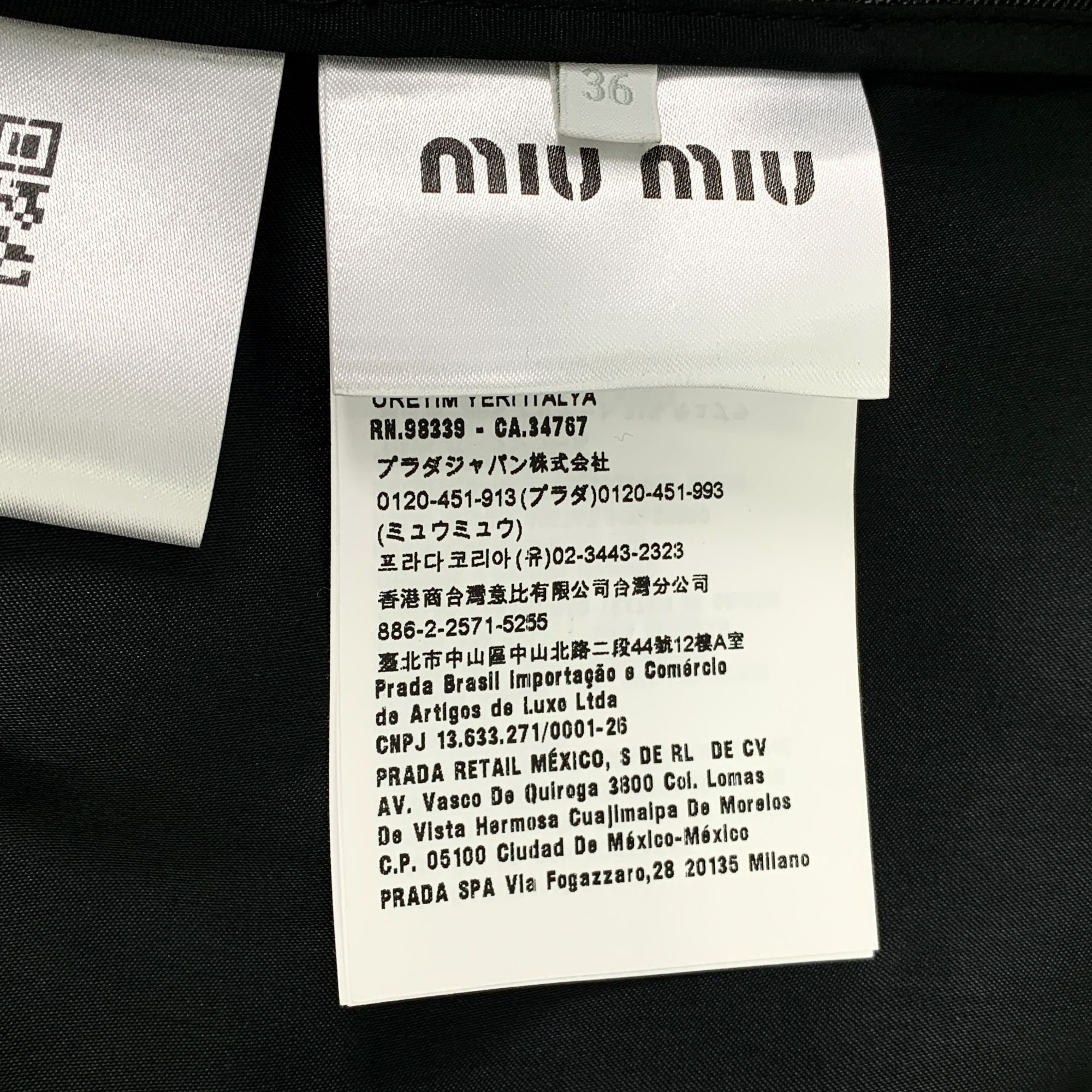 Miu Miu Miu Miu Womens Tailored Gray Blazer Jacket Size 36 Made In I Size XS / US 0-2 / IT 36-38 - 6 Thumbnail
