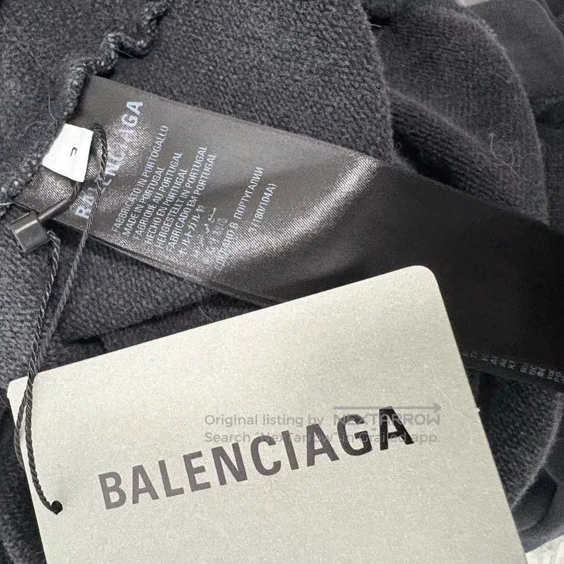 Balenciaga 22SS 3B Sports Sleeveless Hoodie.