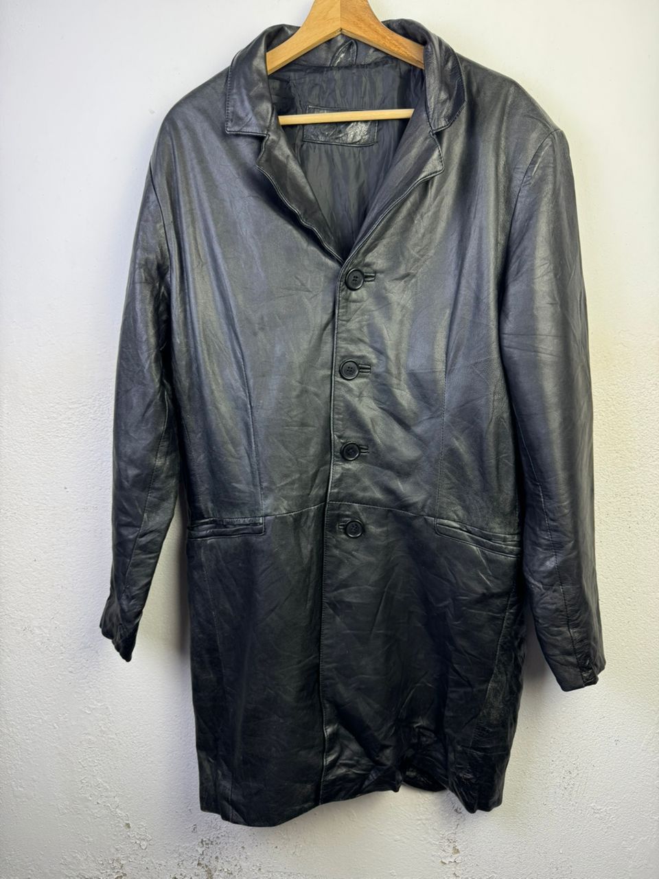 Crombie VINTAGE CROMBIE NAPPA LEATHER JACKET Size US S / EU 44-46 / 1 - 1 Thumbnail