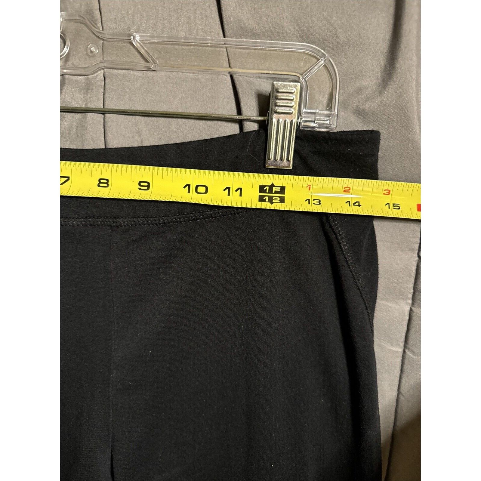 Other Women Small DANSKIN BLACK Yoga Leggings S/P (4-6) Semi Fitte Size 27" / US 4 / IT 40 - 7 Thumbnail