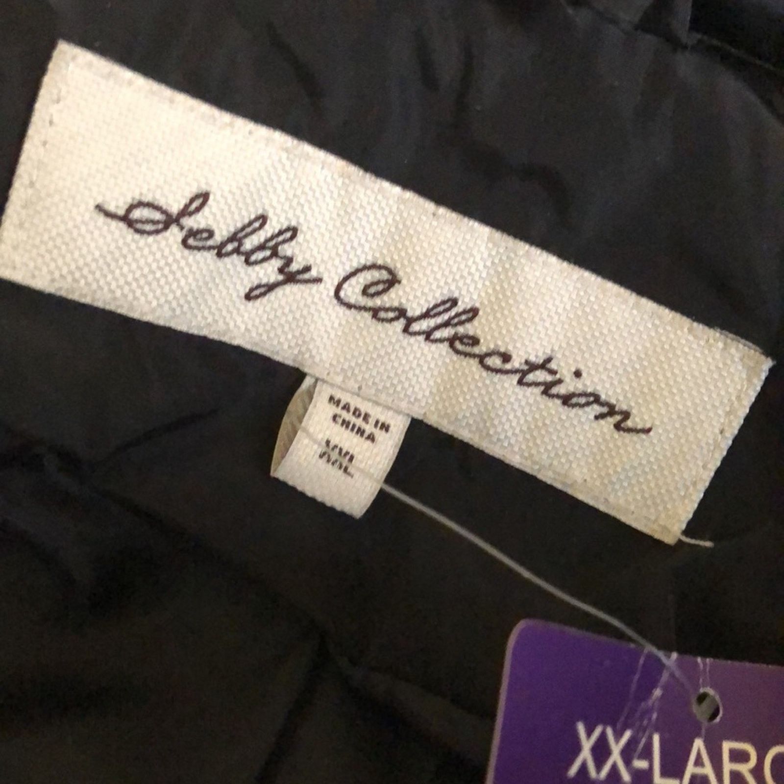 Other Sebby black quilted zipper hood belted jacket NWT Size XXL / US 16-18 / IT 52-54 - 13 Thumbnail