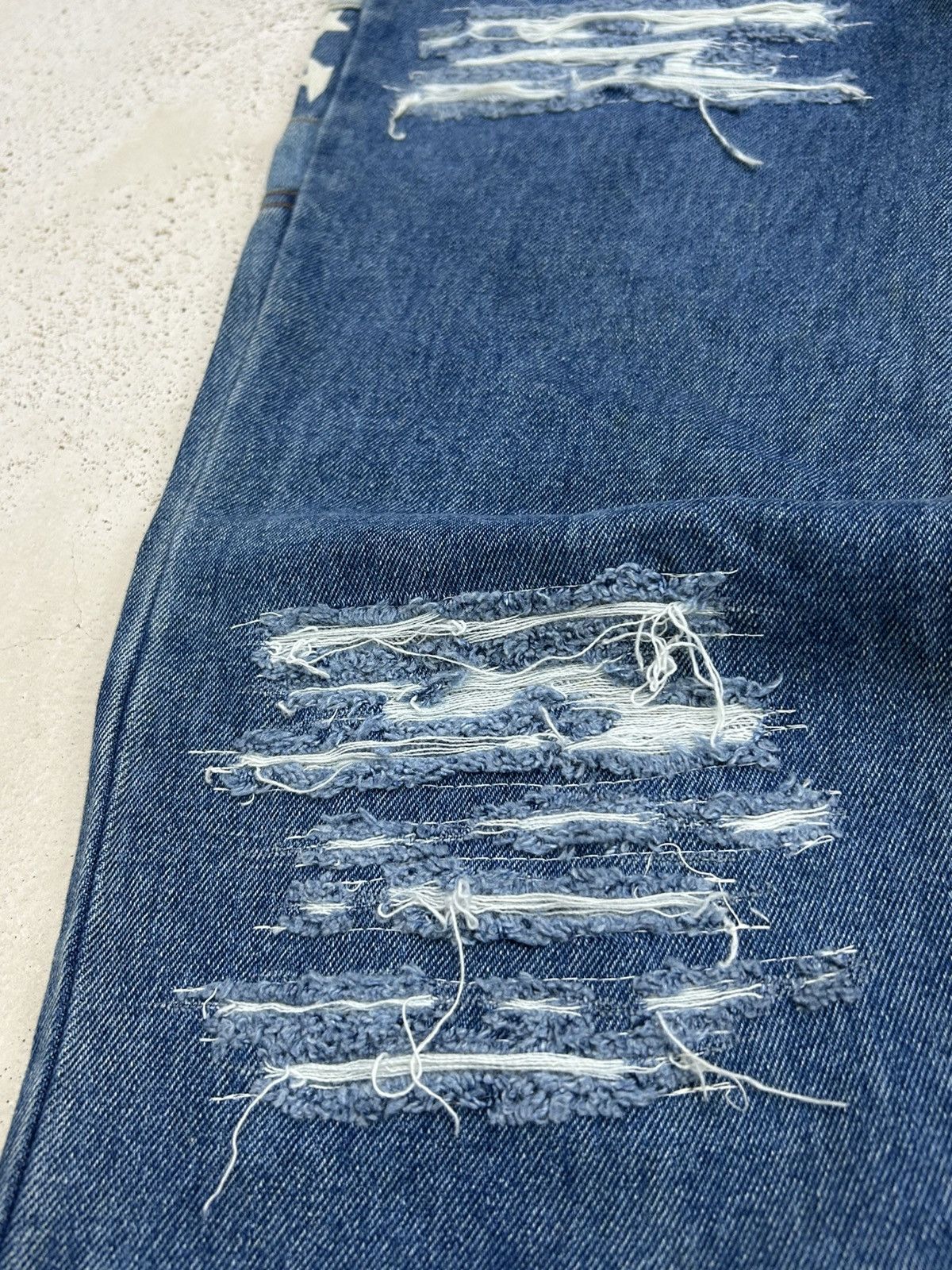 Hysteric Glamour Flare Distressed Jean Denim Star Patch Size US 28 / EU 44 - 5 Thumbnail