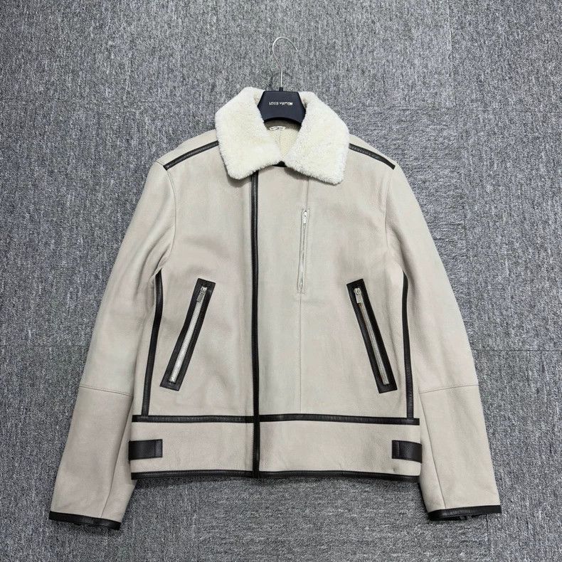 Hermes Hermes Sheepskin and fur jacket Size US M / EU 48-50 / 2 - 1 Thumbnail