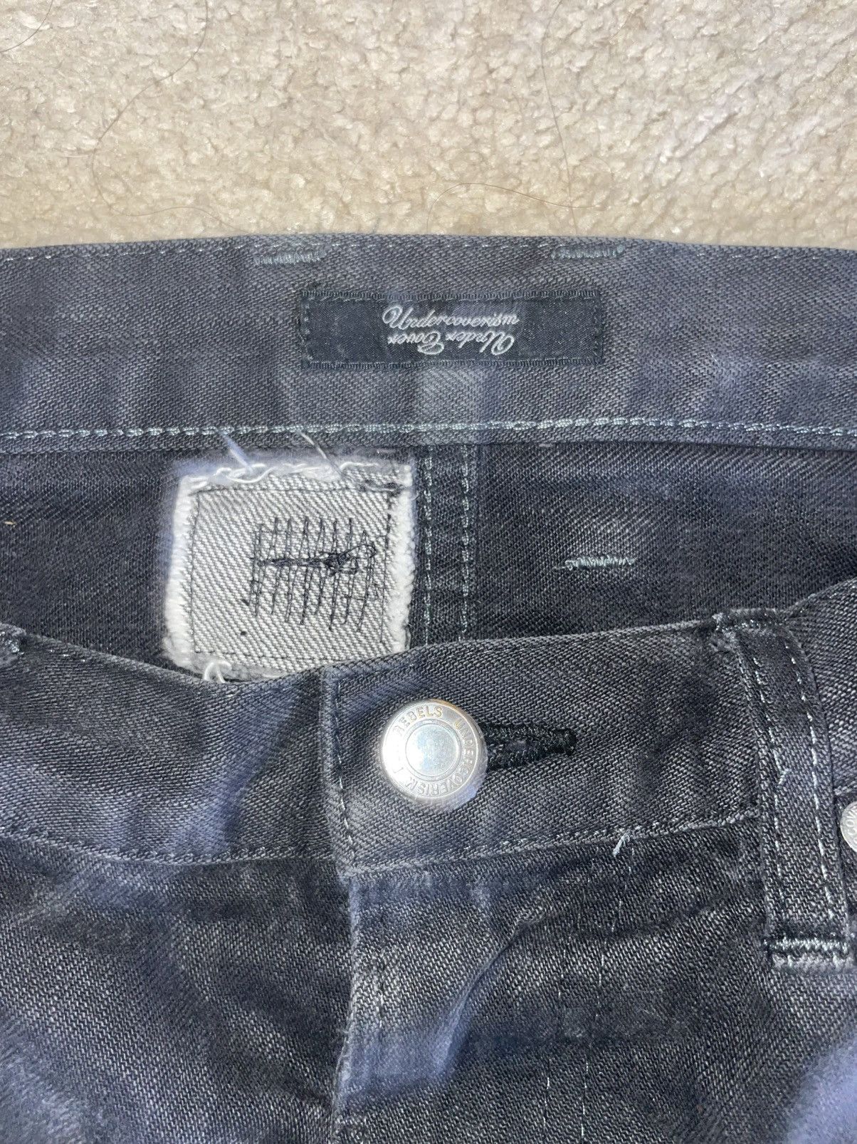 Undercover Undercover zipper denim Size US 31 - 3 Thumbnail