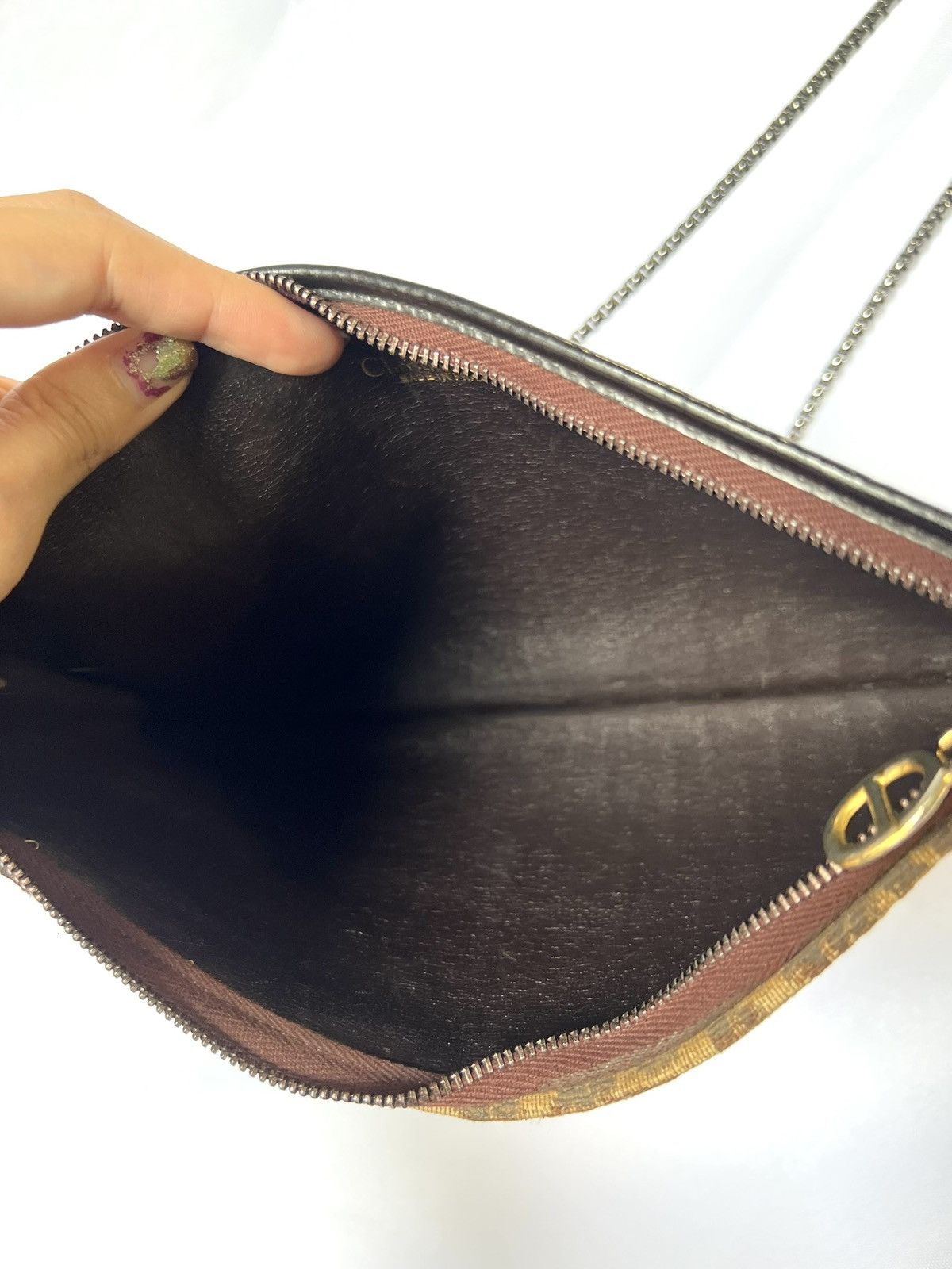 Dior Dior Vintage Trotter Clutch Bag Iconic Size ONE SIZE - 5 Thumbnail