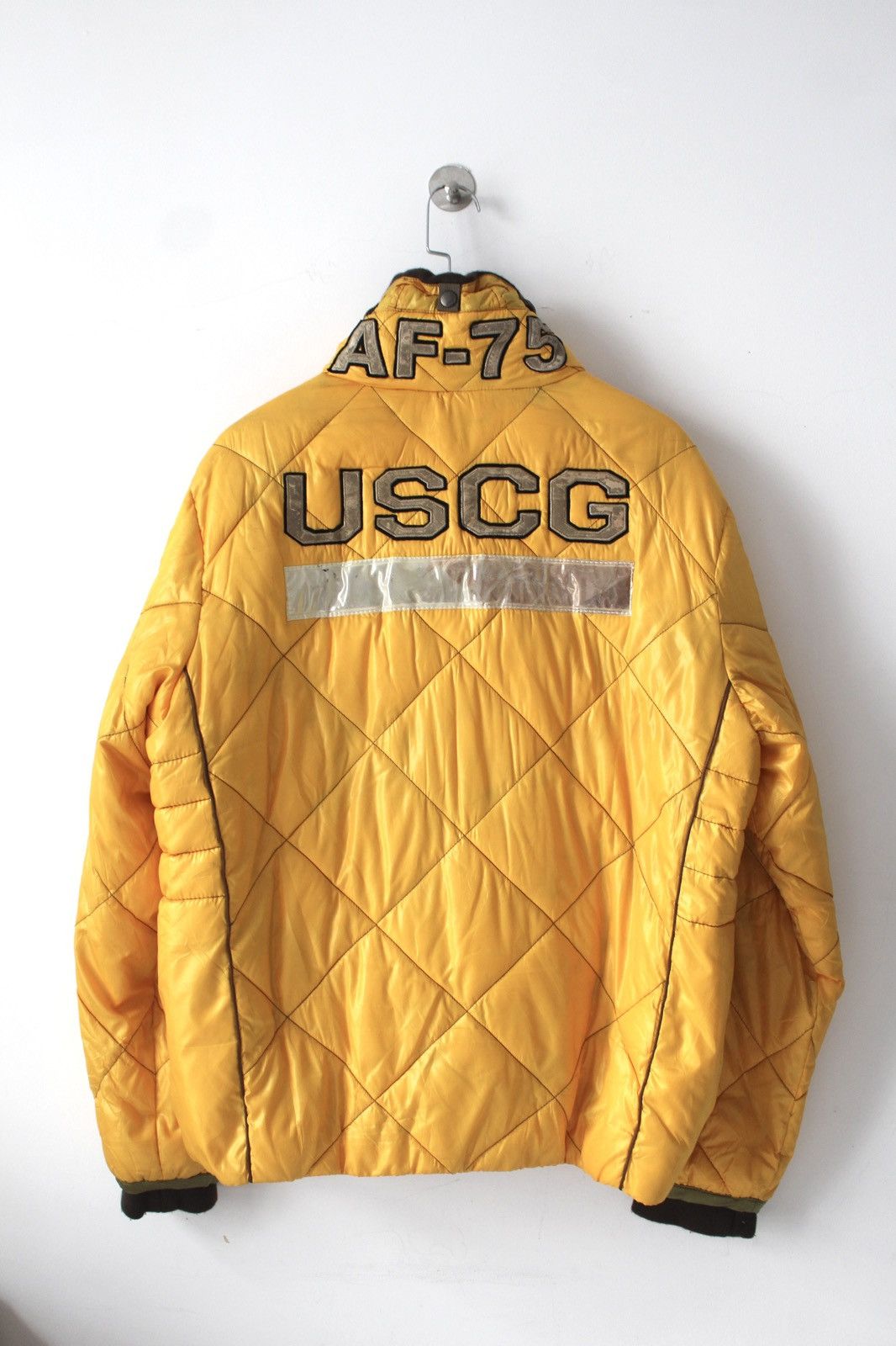 Avirex 2000S AVIREX USCG AF-75 QUILTED RESCUE JACKET – YELLOW Size US XL / EU 56 / 4 - 2 Thumbnail