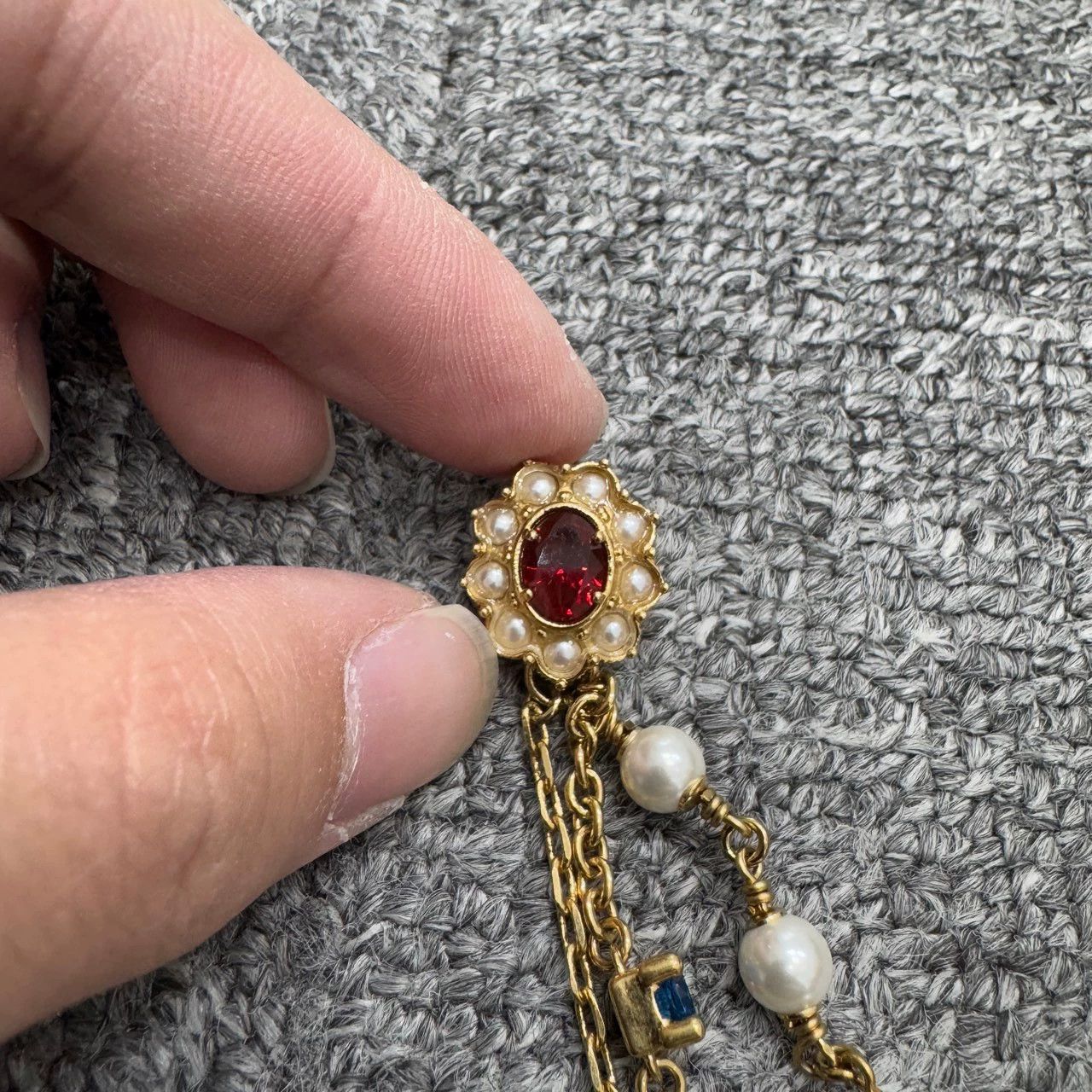 Louis Vuitton lv Dynasty Pearls Brooch 98 New OS Size ONE SIZE - 5 Thumbnail