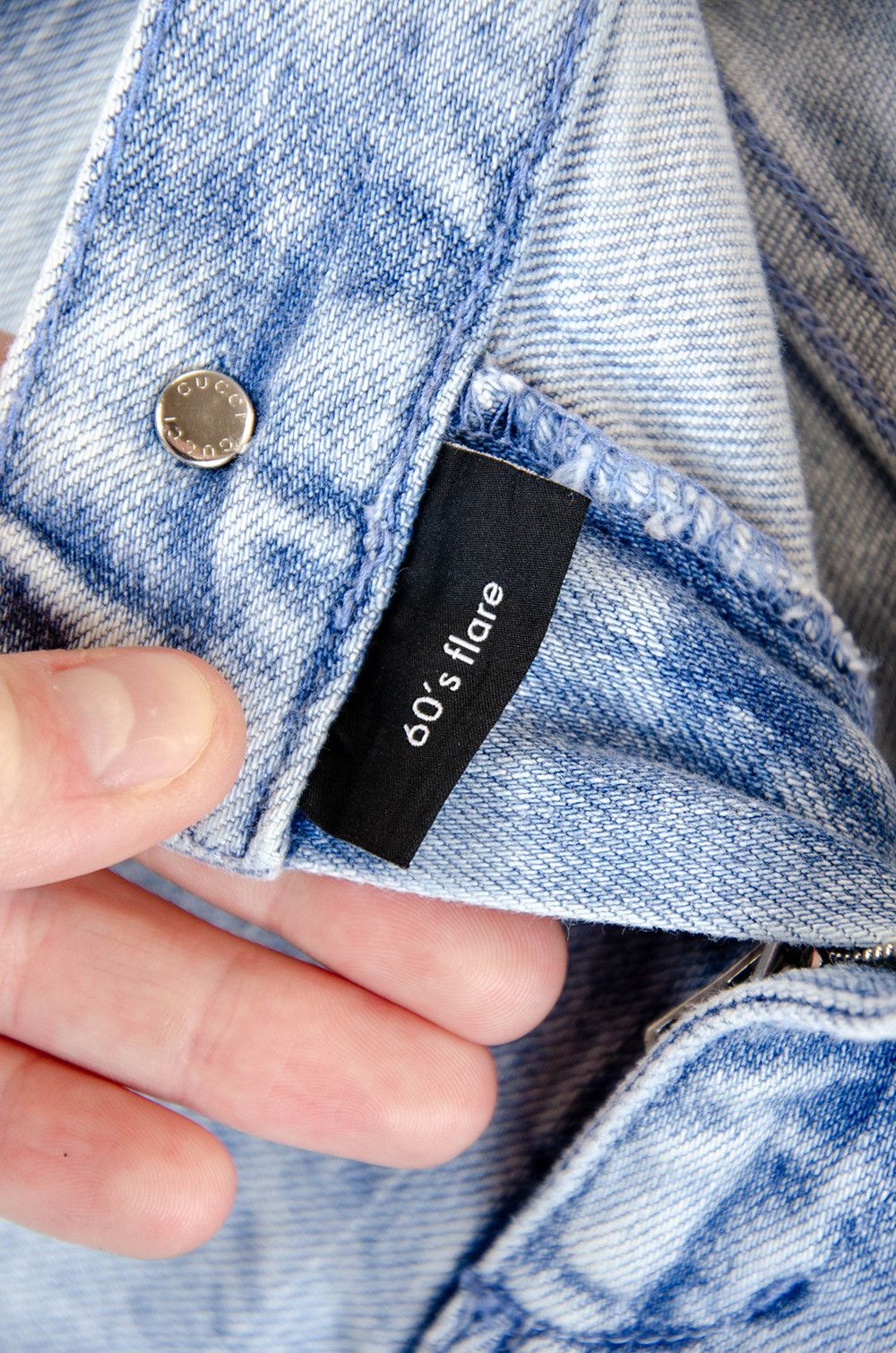 Gucci Gucci 60s Flare Jeans Light Blue Denim - Size IT40 Size 27" / US 4 / IT 40 - 11 Thumbnail