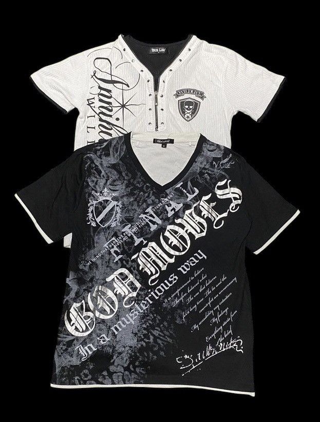 If Six Was Nine × Japanese Brand × Le Grande Bleu (L.G.B.) ❤️‍🔥BUNDLING T-SHIRT POEM ~ SLASH AHEAD & WILD LIFE❤️‍🔥 Size US M / EU 48-50 / 2 - 1 Thumbnail
