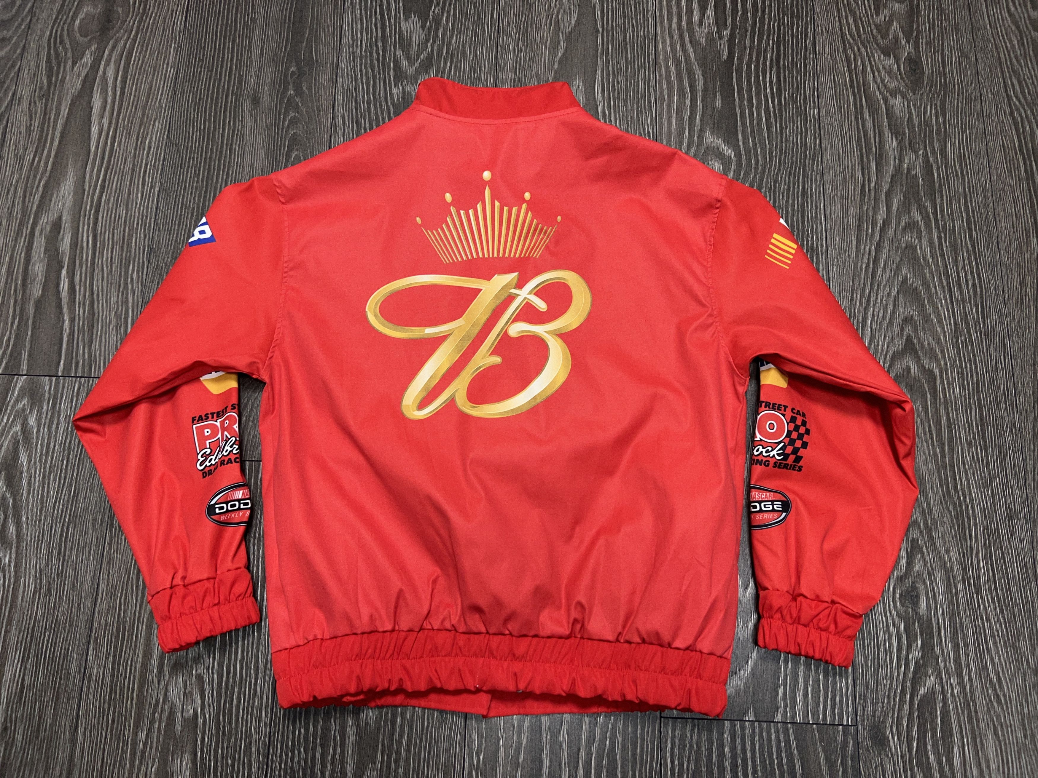 NASCAR Racing Budweiser Remington Lightweight Jacket Windbreaker Size US S / EU 44-46 / 1 - 8 Thumbnail