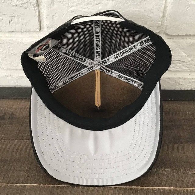 Bape × Nigo × Swarovski BAPE Swarovski APE HEAD LOGO Tracker Hat Cap a bathing ape Size ONE SIZE - 7 Thumbnail