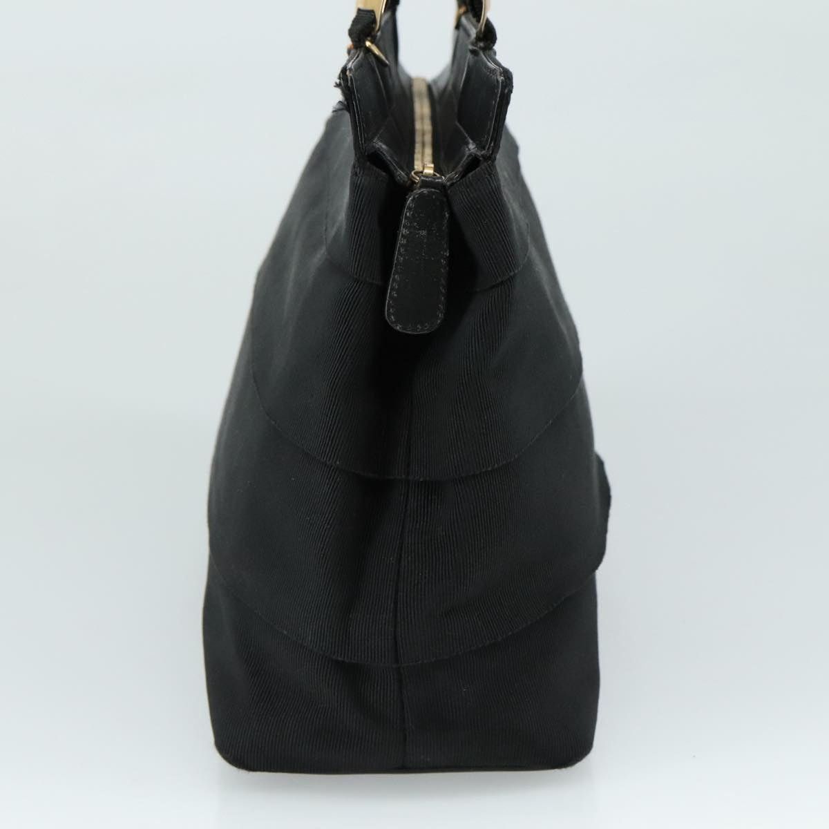 Salvatore Ferragamo Salvatore Ferragamo Vala Hand Bag Canvas Black Size ONE SIZE - 3 Thumbnail